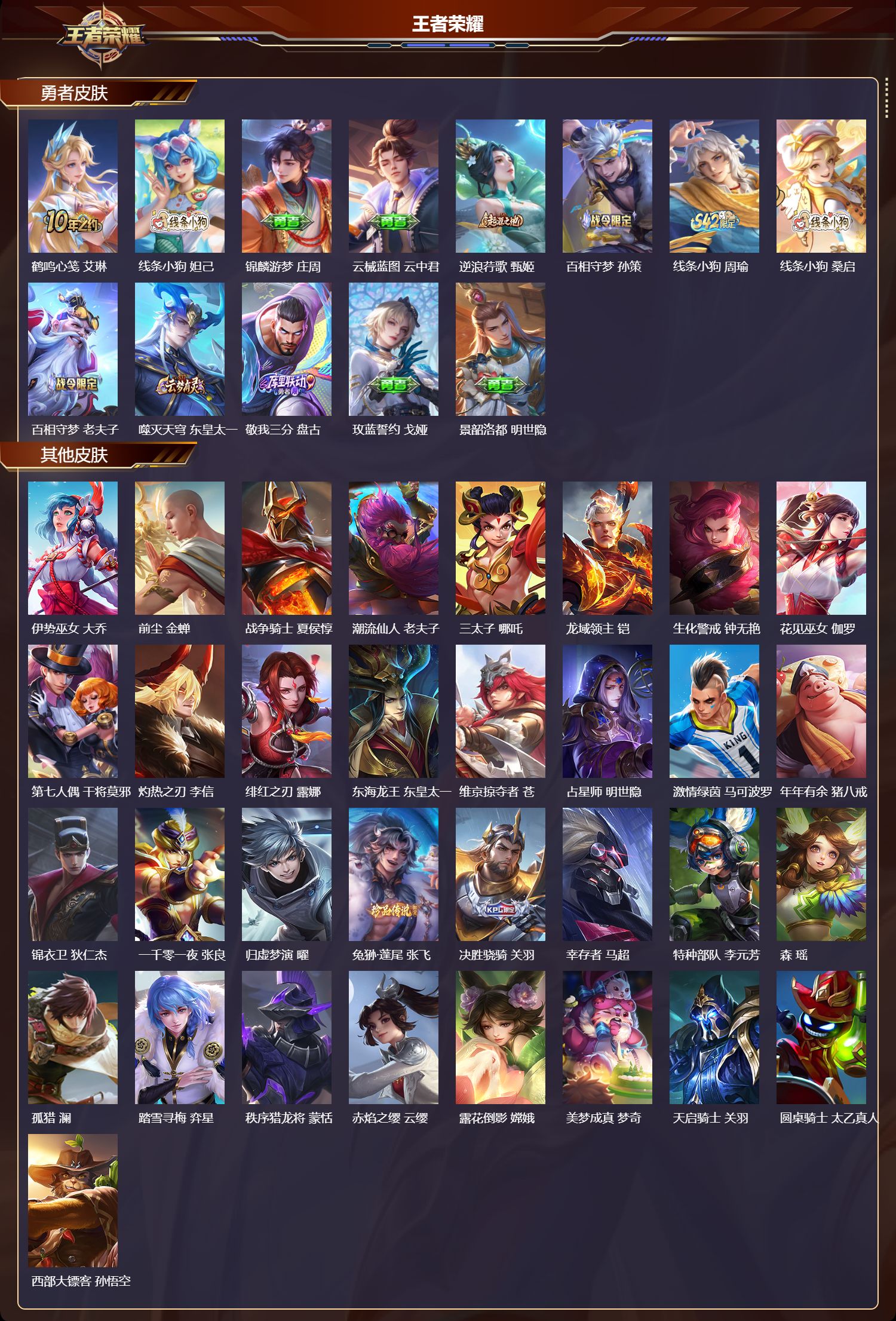 WZQM4241499王者荣耀账号详情图6 WZQM4241499王者荣耀账号详情图6