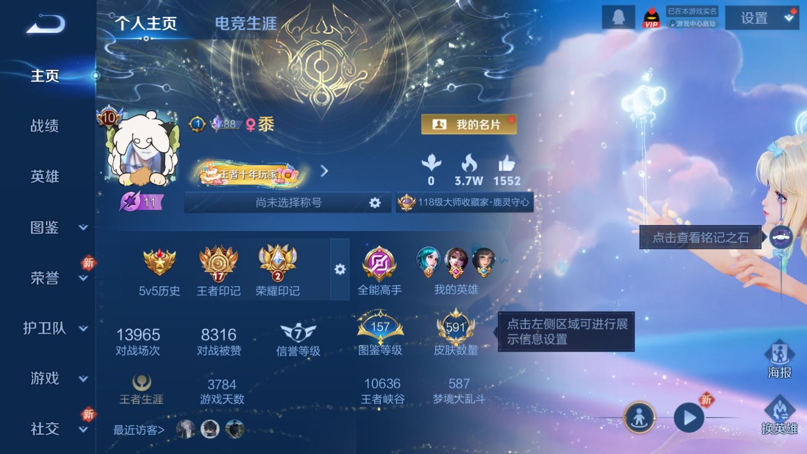 WZLX4248034王者荣耀账号详情图2