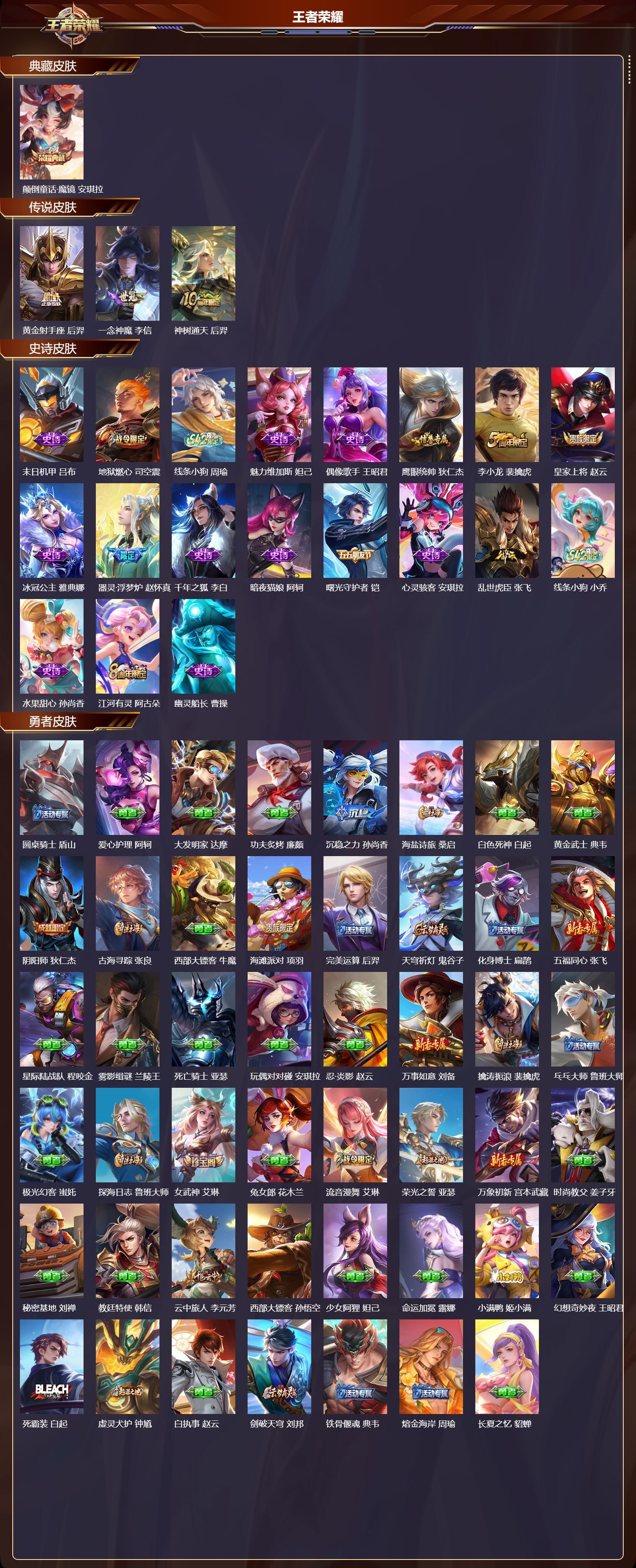 WZCMW4253139王者荣耀账号详情图6