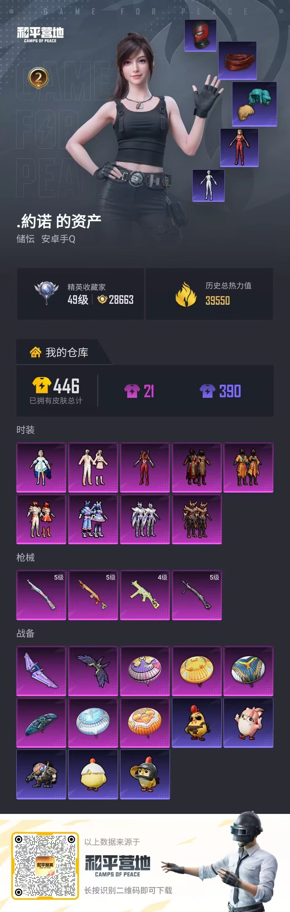 HPSJ4133697和平精英账号详情图2 HPSJ4133697和平精英账号详情图2