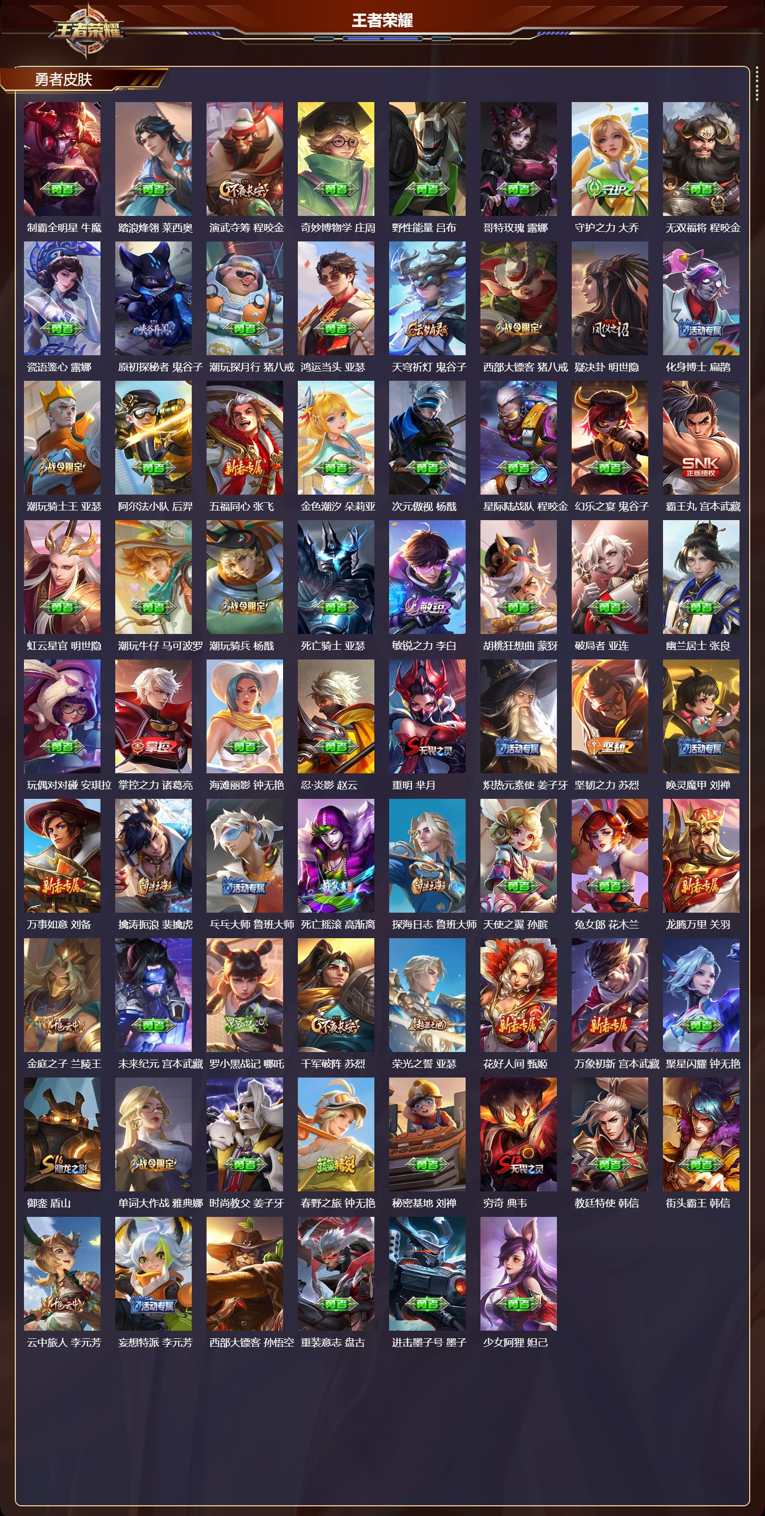 WZQM4241543王者荣耀账号详情图4 WZQM4241543王者荣耀账号详情图4