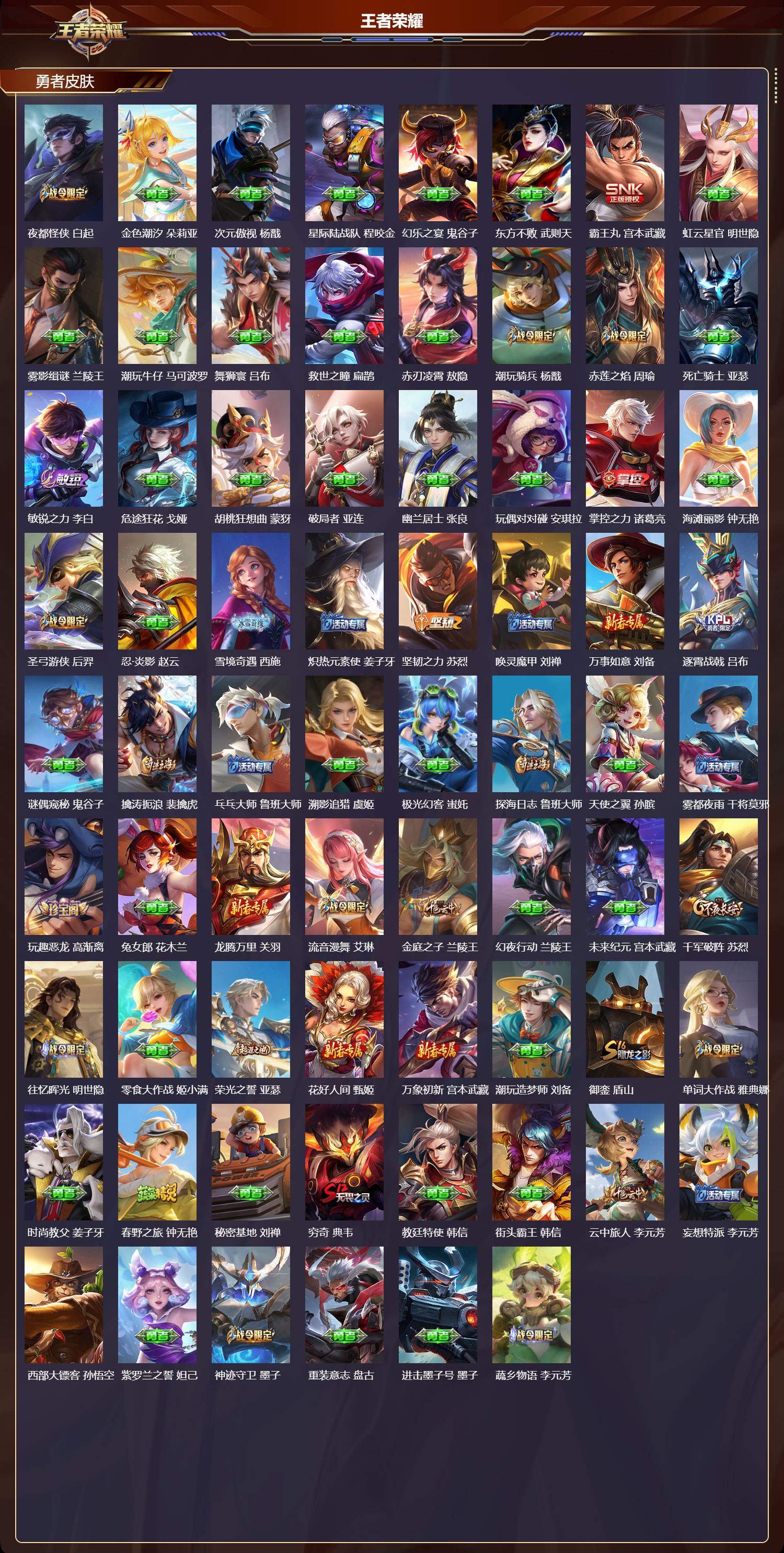 WZCMW4253179王者荣耀账号详情图13