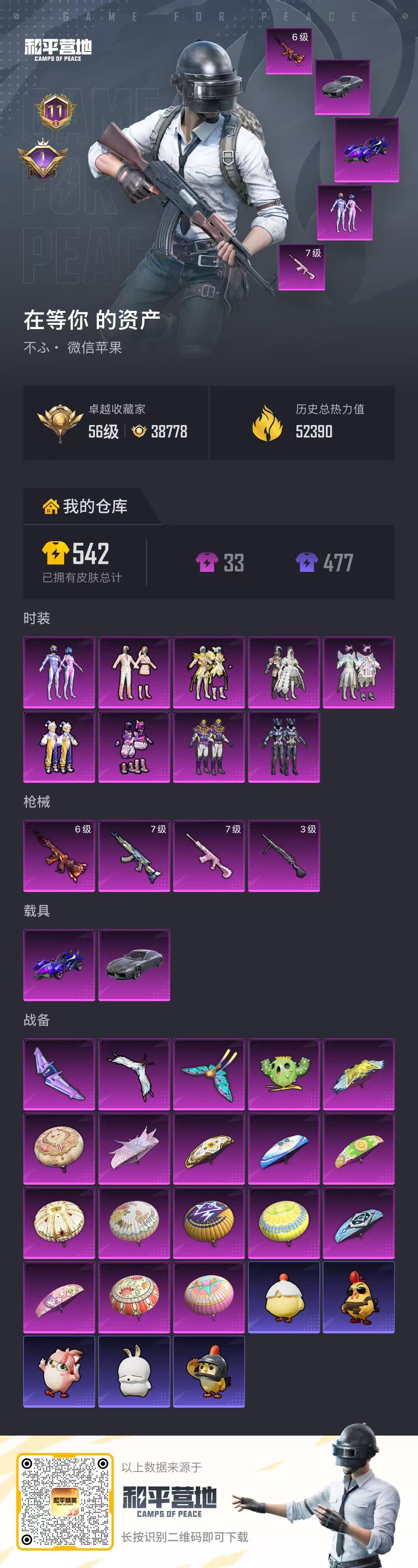 HPSJ4133737和平精英账号详情图2 HPSJ4133737和平精英账号详情图2