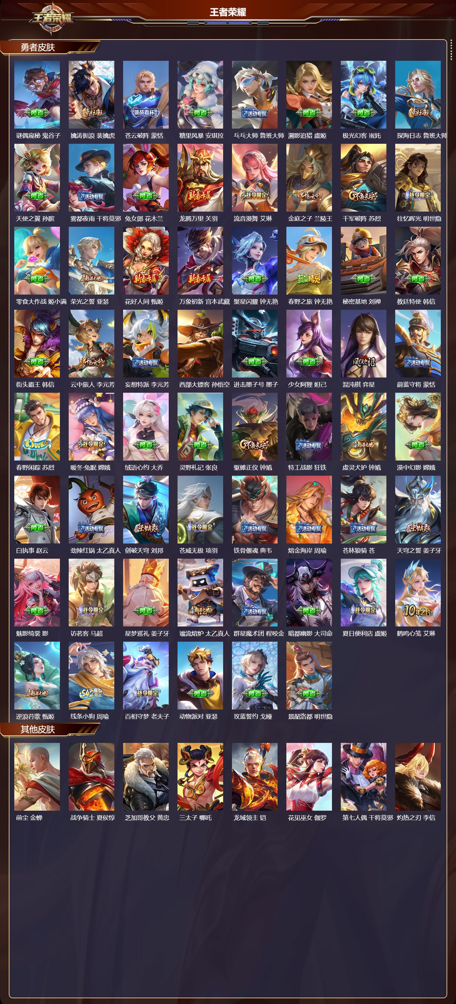 WZQM4243725王者荣耀账号详情图4 WZQM4243725王者荣耀账号详情图4