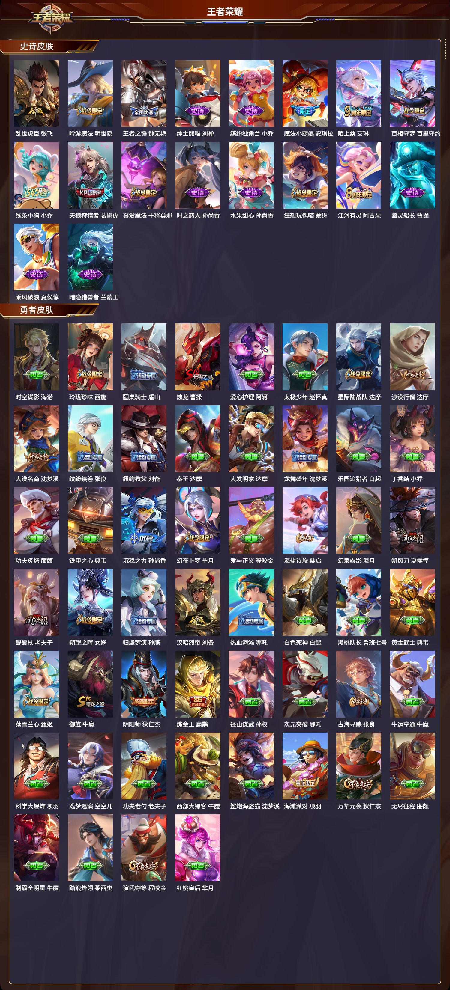 WZLX4243177王者荣耀账号详情图5 WZLX4243177王者荣耀账号详情图5