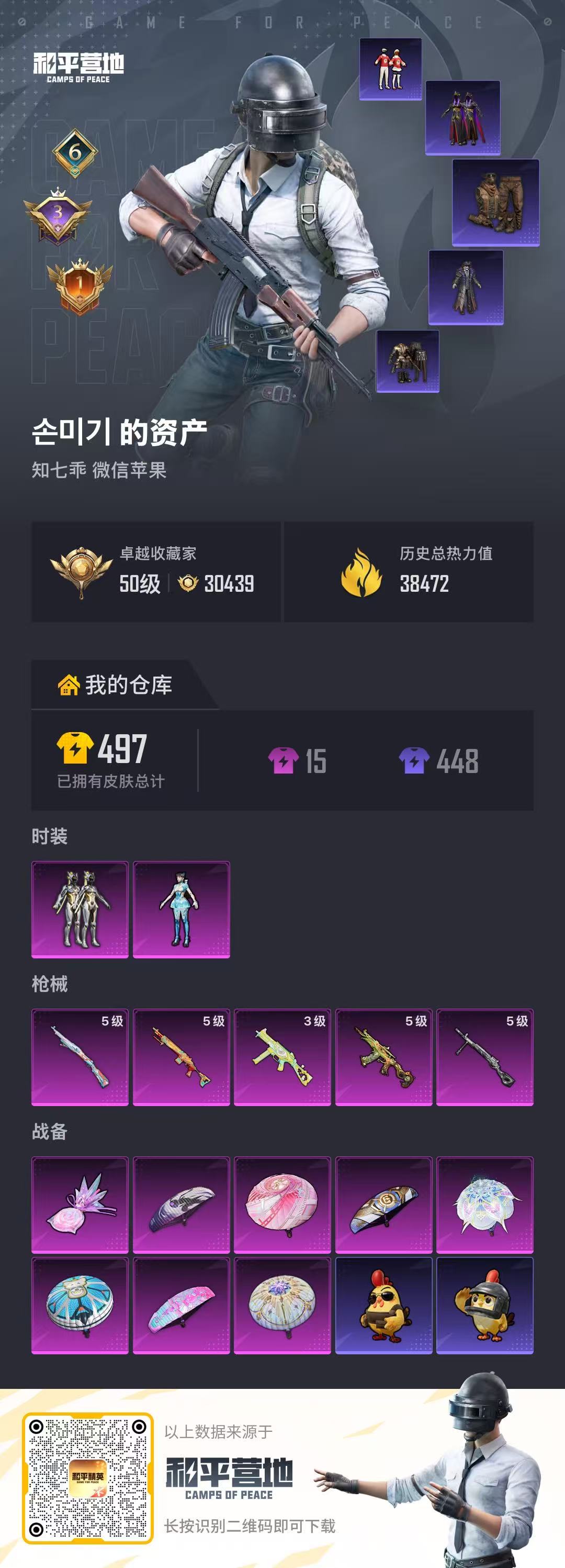 HPSJ4133853和平精英账号详情图2