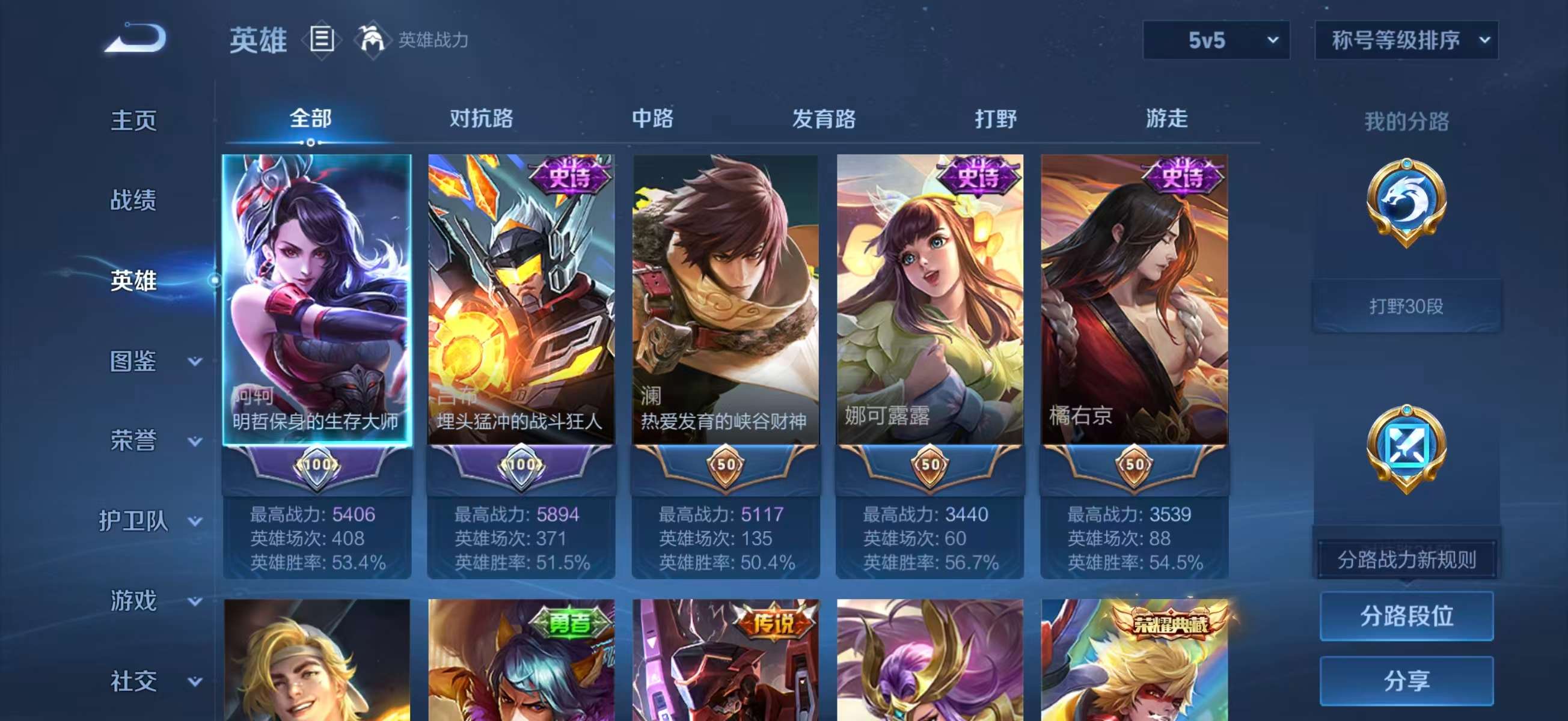 WZCMW4253246王者荣耀账号详情图5