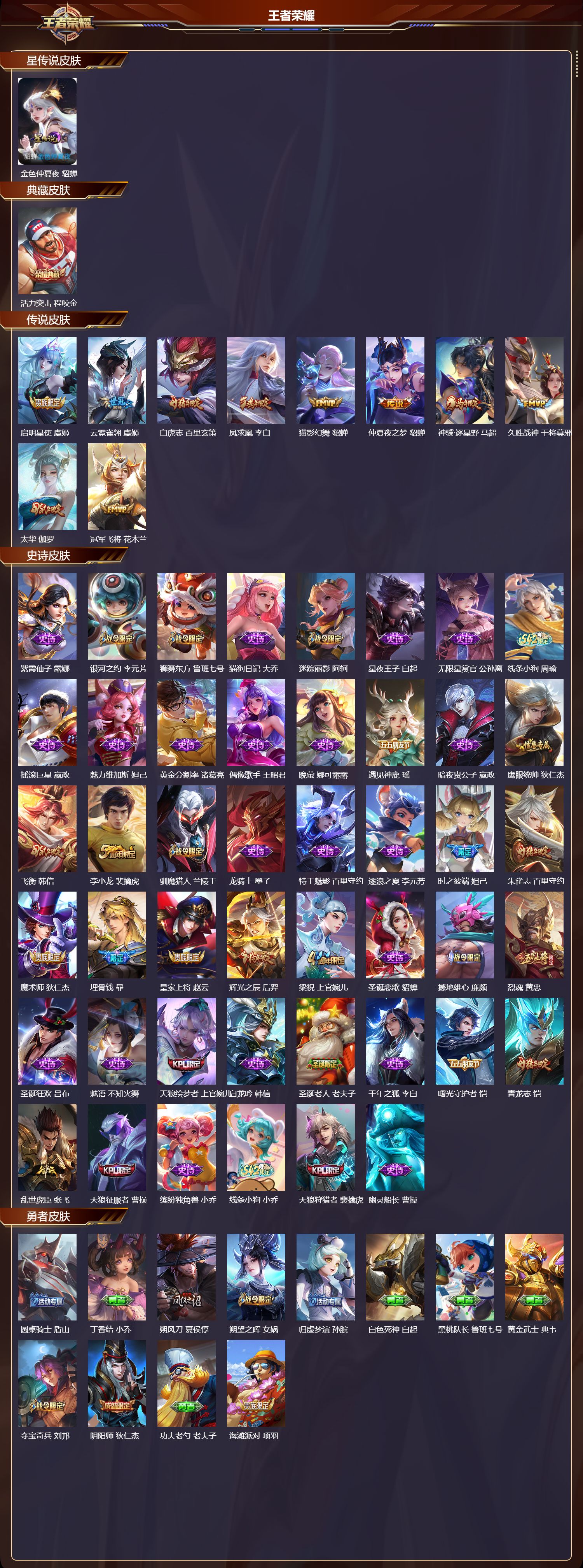 WZQM4243730王者荣耀账号详情图2