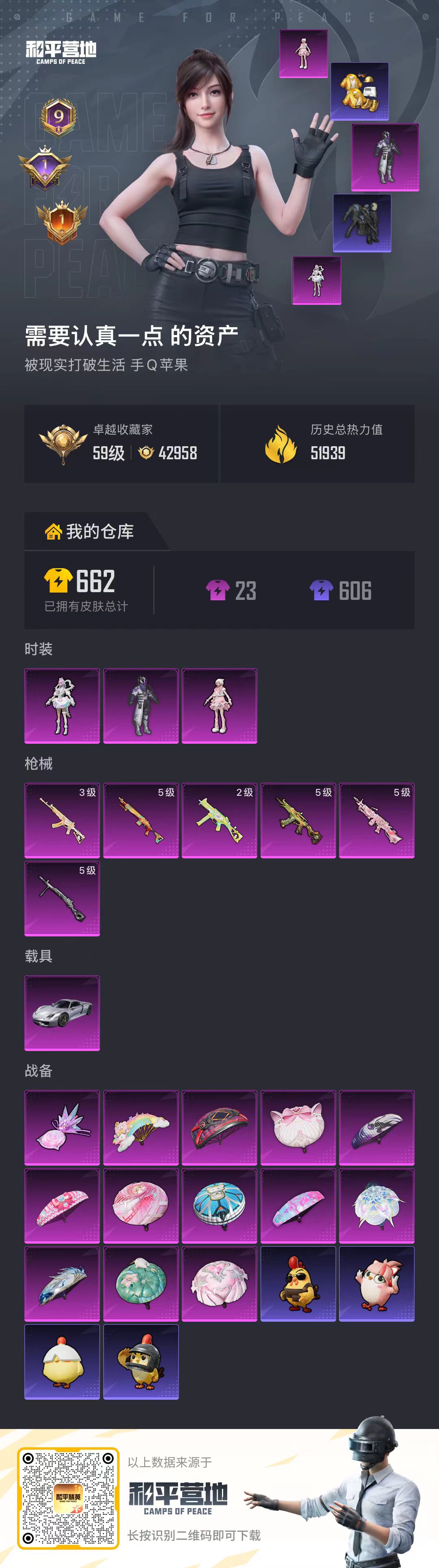 HPSJ4133695和平精英账号详情图2 HPSJ4133695和平精英账号详情图2