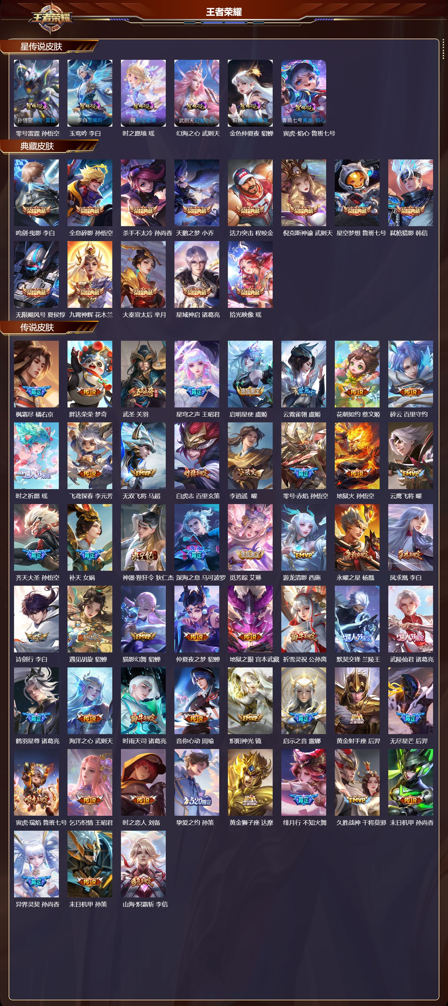 WZMK4241611王者荣耀账号详情图2 WZMK4241611王者荣耀账号详情图2