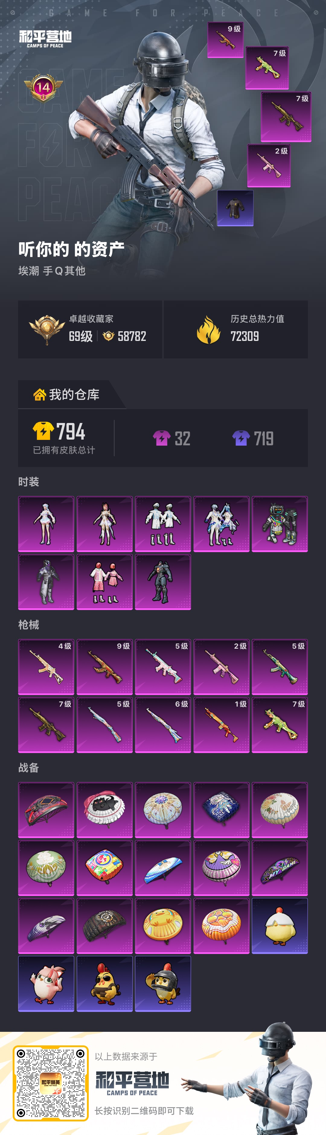 HPSJ4133704和平精英账号详情图2 HPSJ4133704和平精英账号详情图2