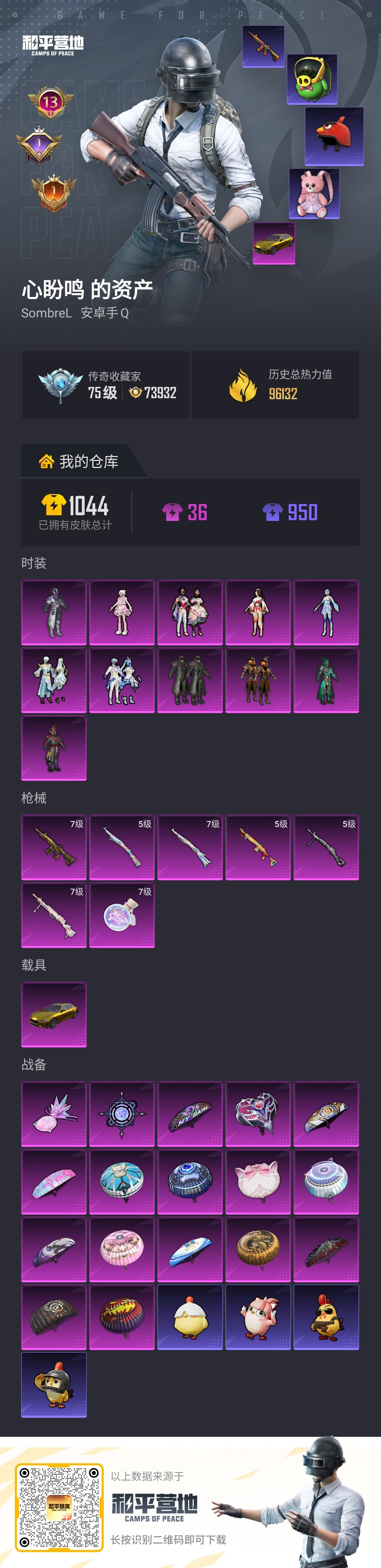 HPSJ4133859和平精英账号详情图2