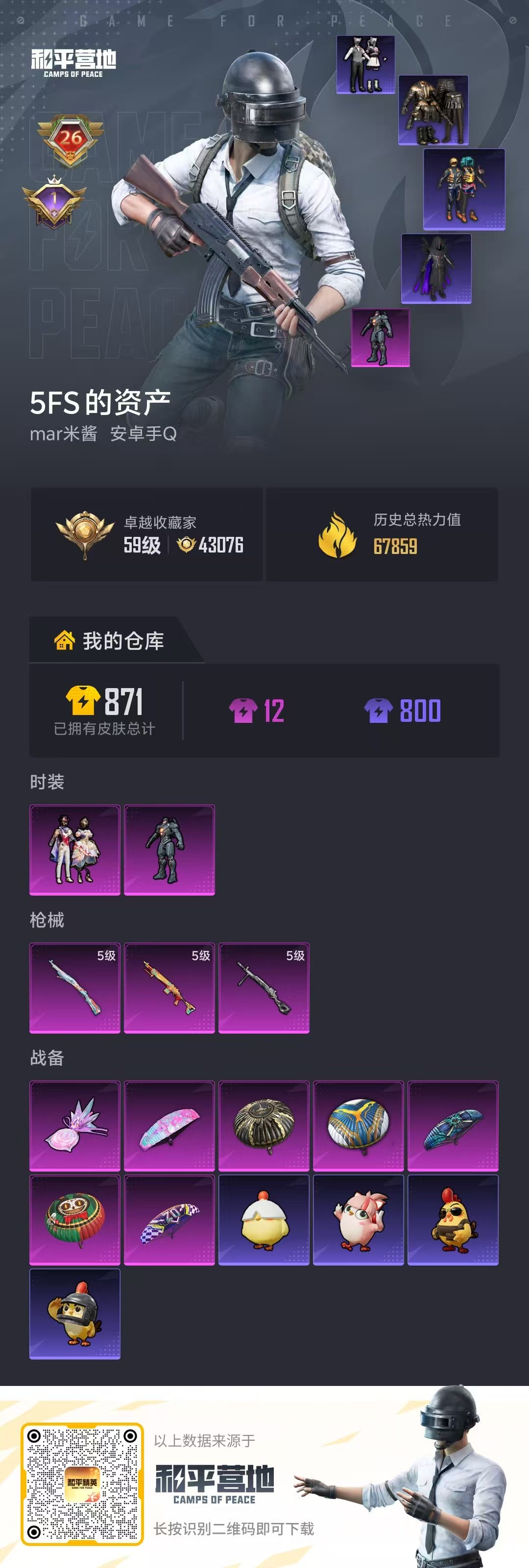 HPSJ4133692和平精英账号详情图2 HPSJ4133692和平精英账号详情图2