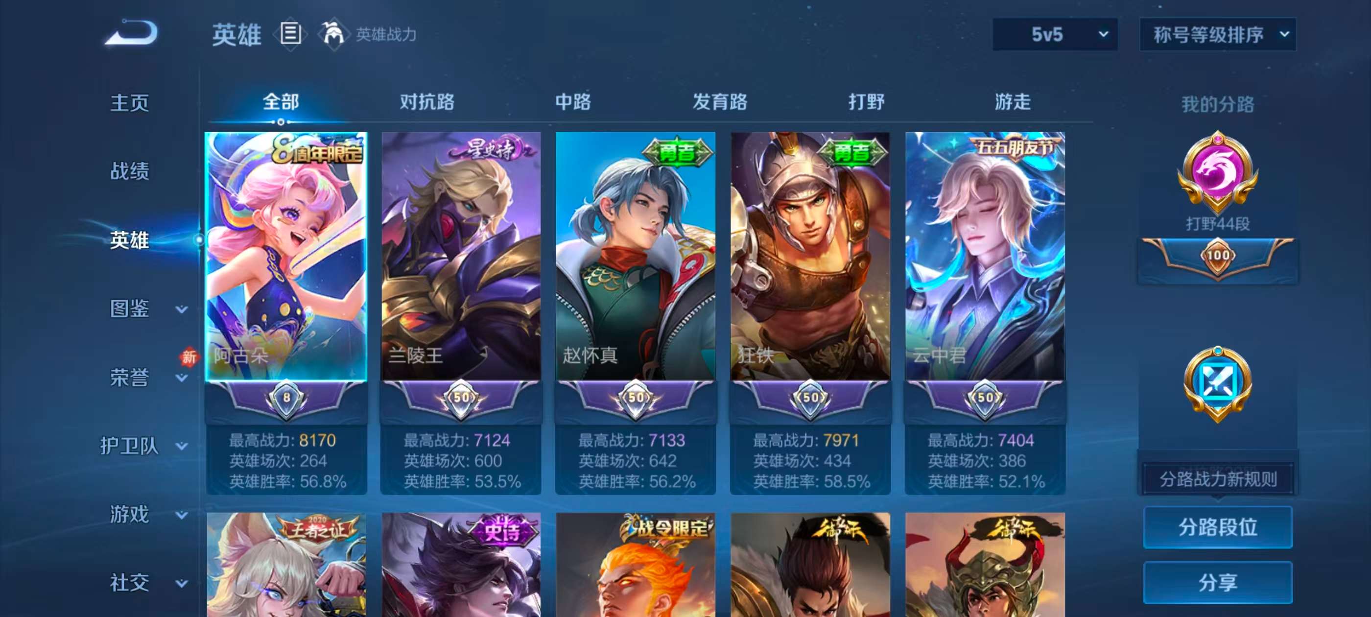 WZCMW4253086王者荣耀账号详情图3