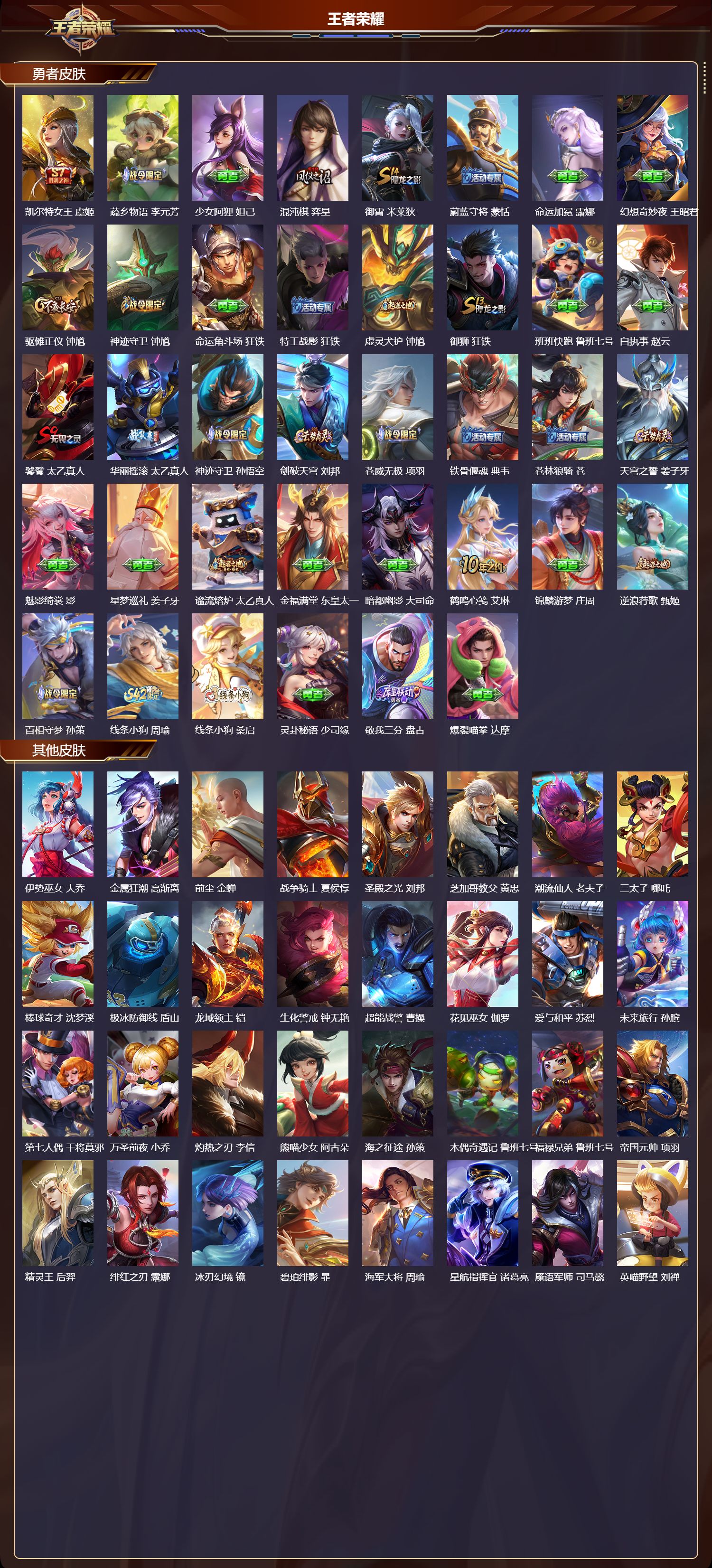 WZQM4242152王者荣耀账号详情图6