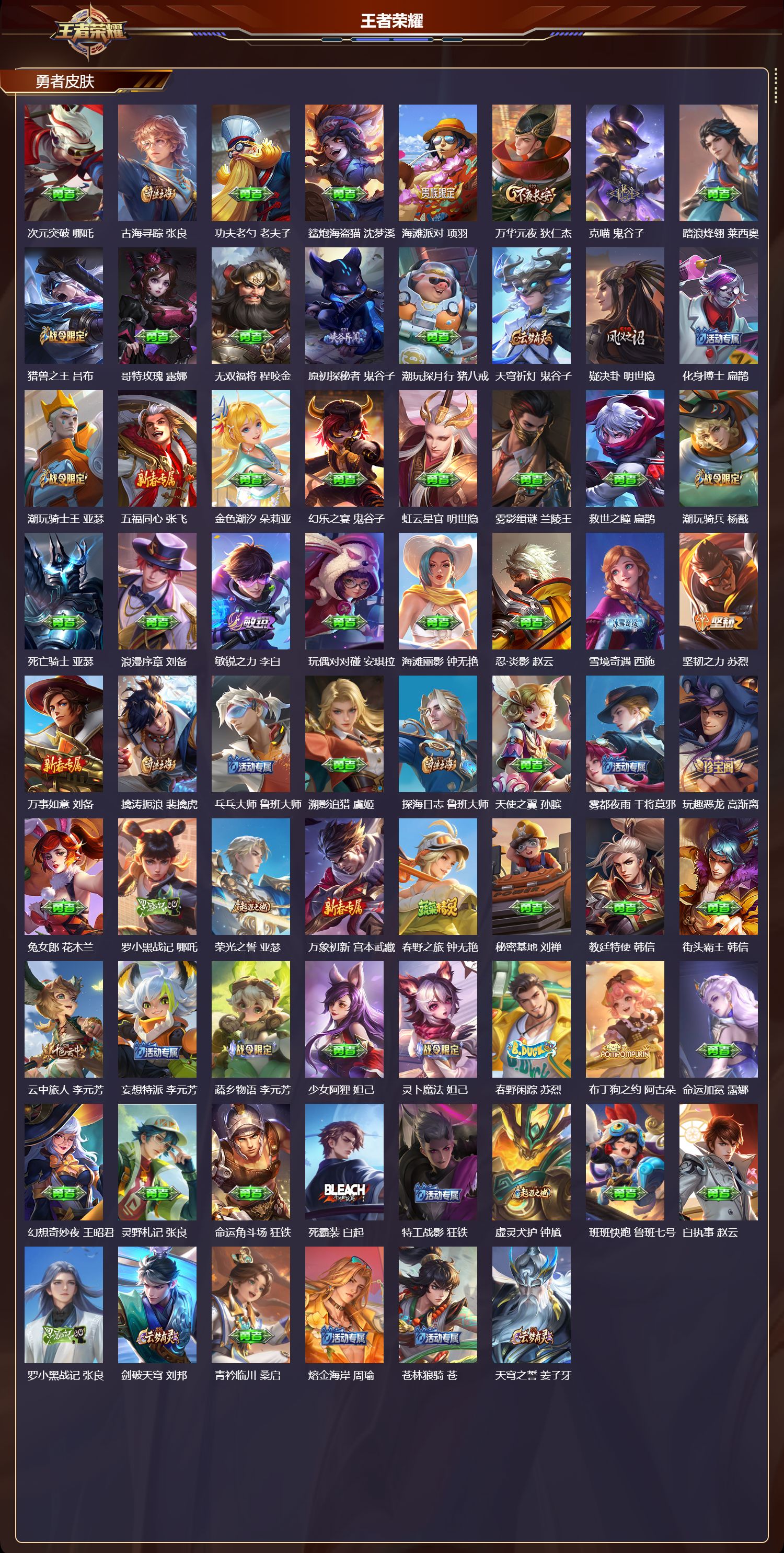 WZCMW4253199王者荣耀账号详情图9