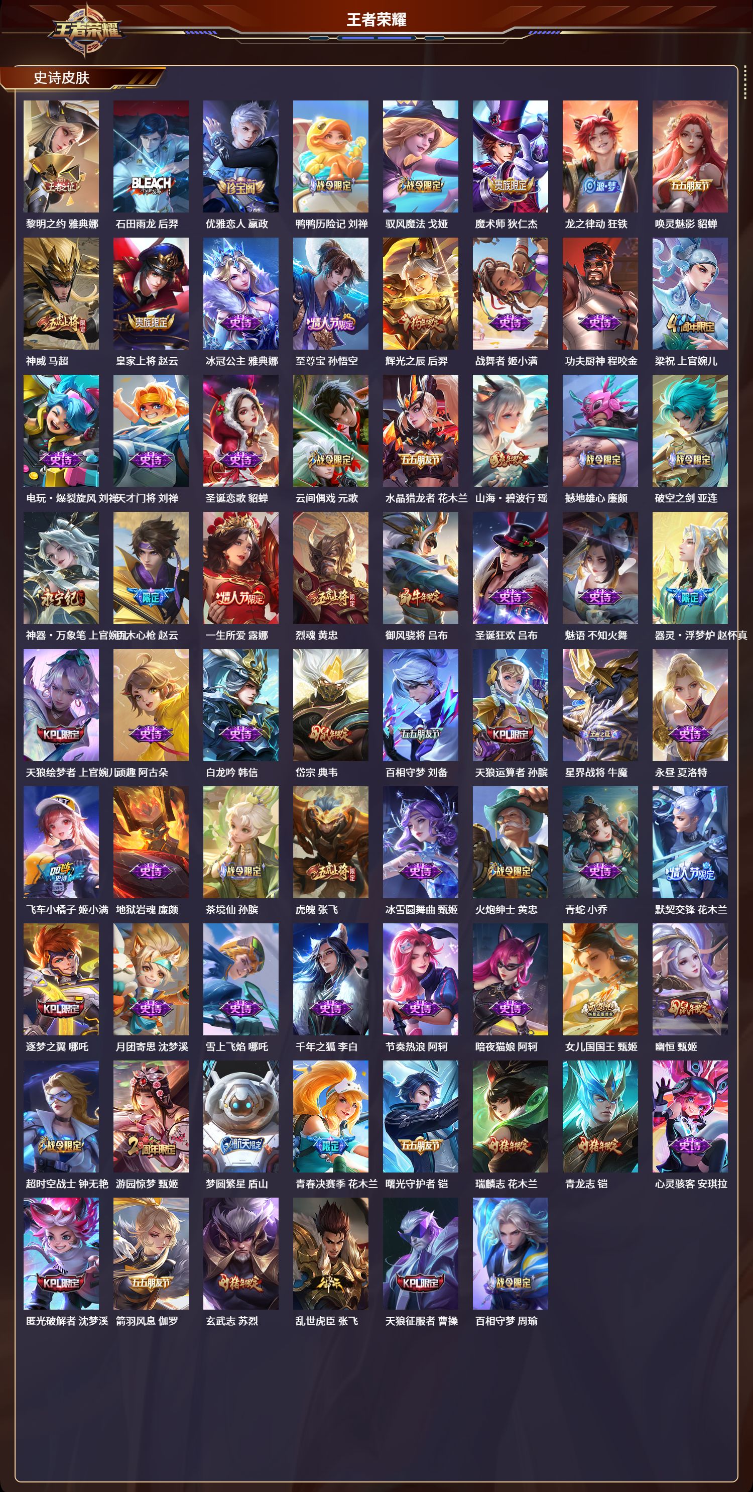 WZLX4249431王者荣耀账号详情图8