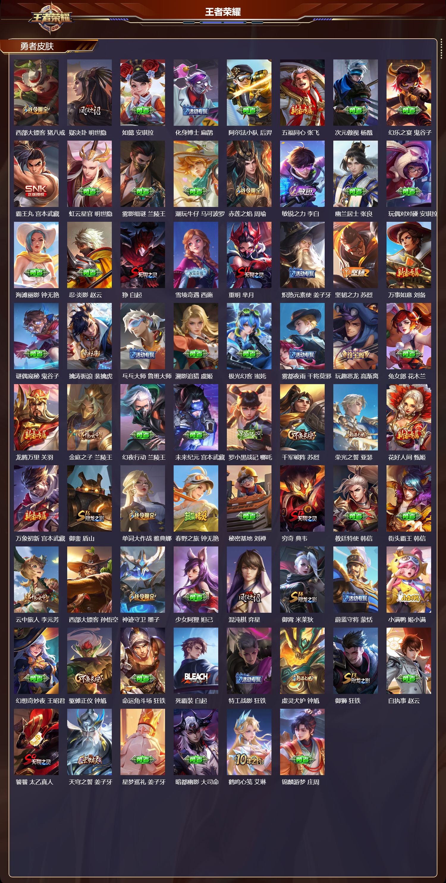 WZCMW4253185王者荣耀账号详情图10