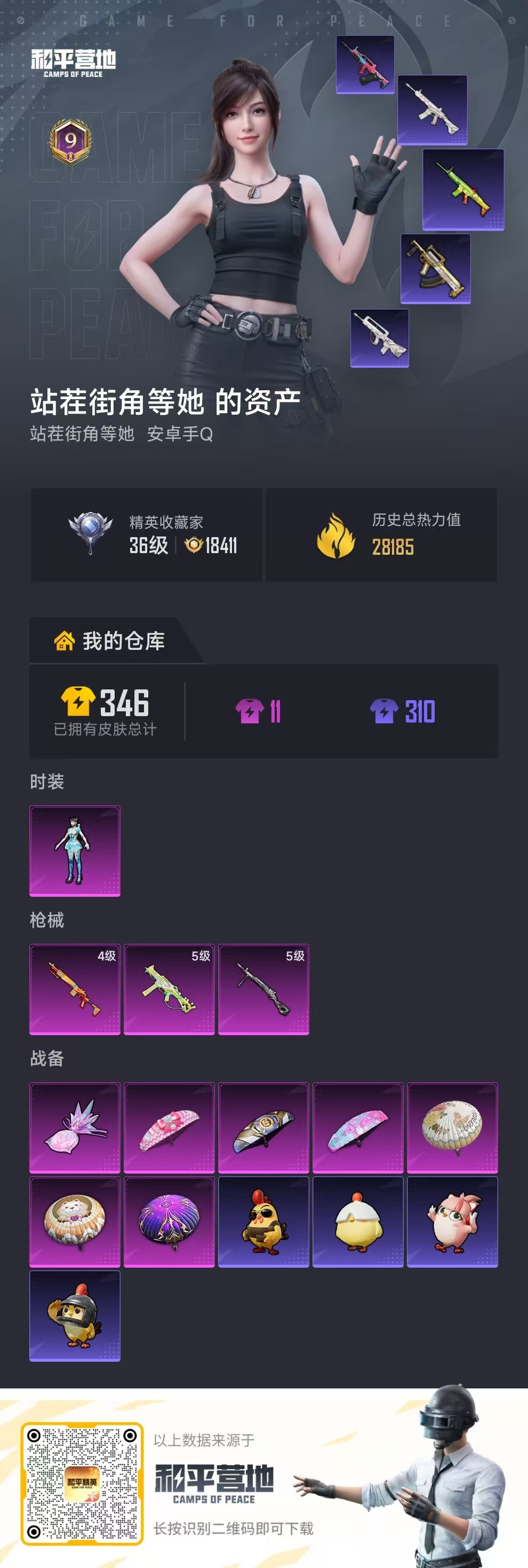 HPSJ4133531和平精英账号详情图2 HPSJ4133531和平精英账号详情图2