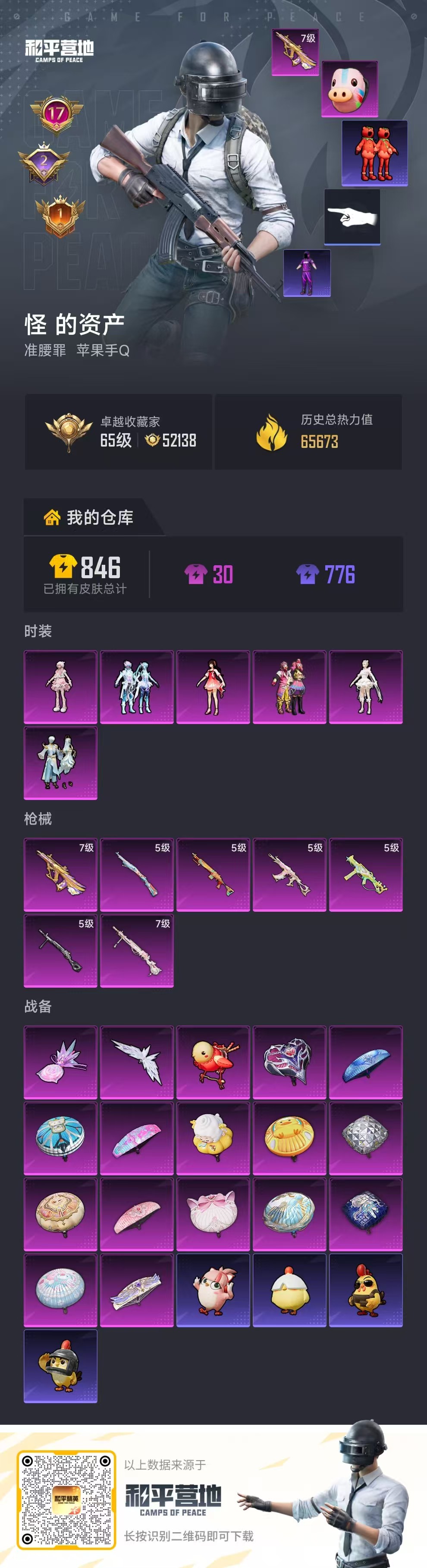 HPSJ4133824和平精英账号详情图2