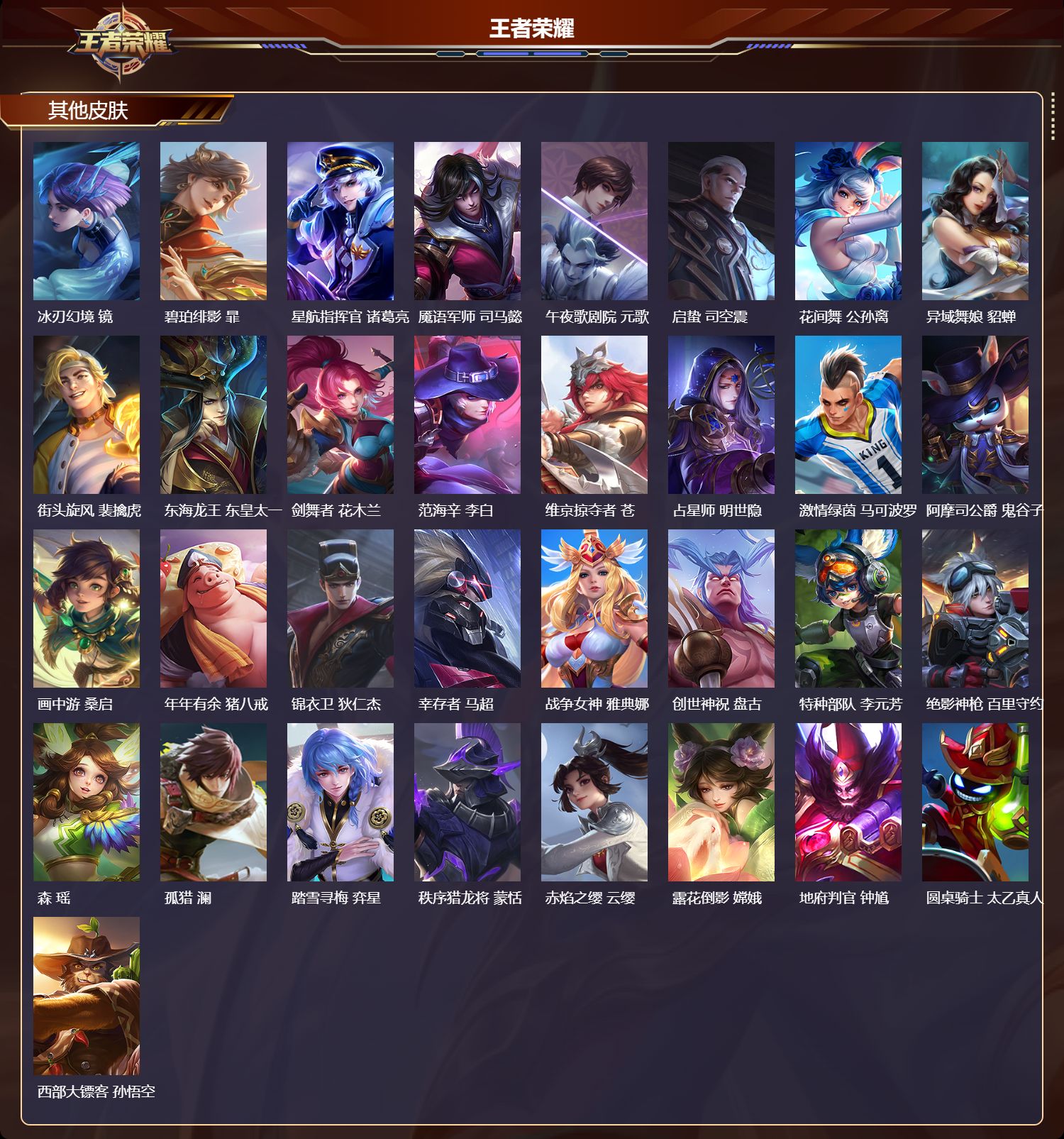 WZCMW4256947王者荣耀账号详情图9