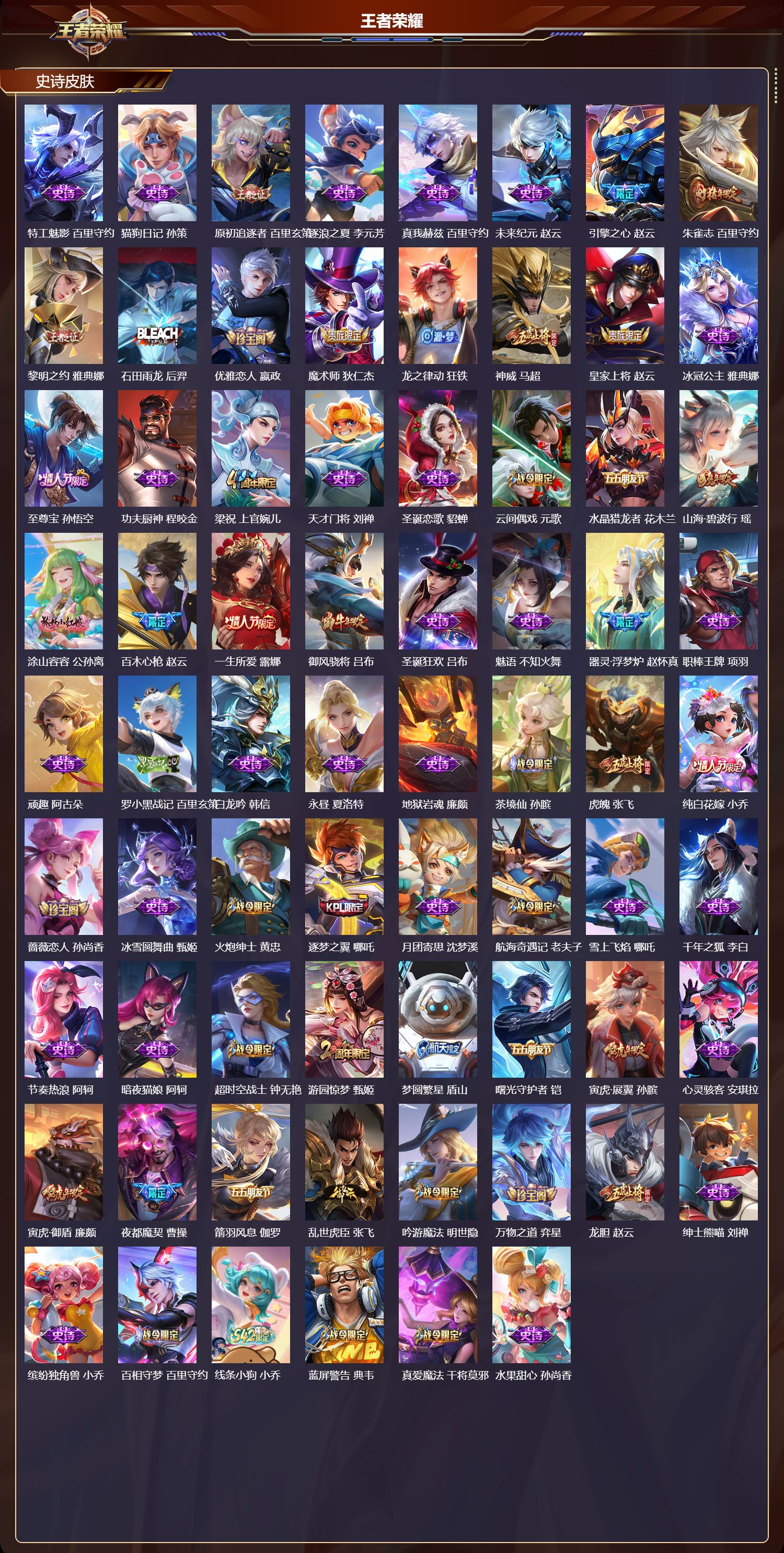 WZMK4246870王者荣耀账号详情图4 WZMK4246870王者荣耀账号详情图4