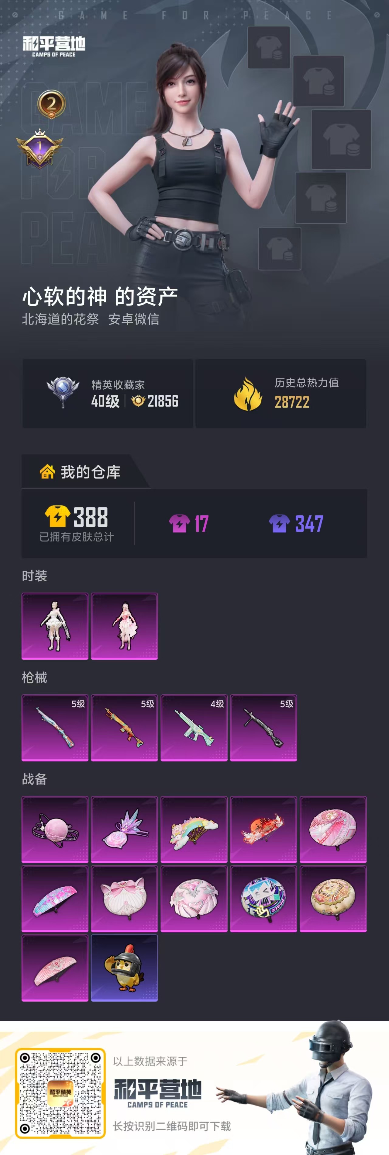 HPSJ4135378和平精英账号详情图2 HPSJ4135378和平精英账号详情图2