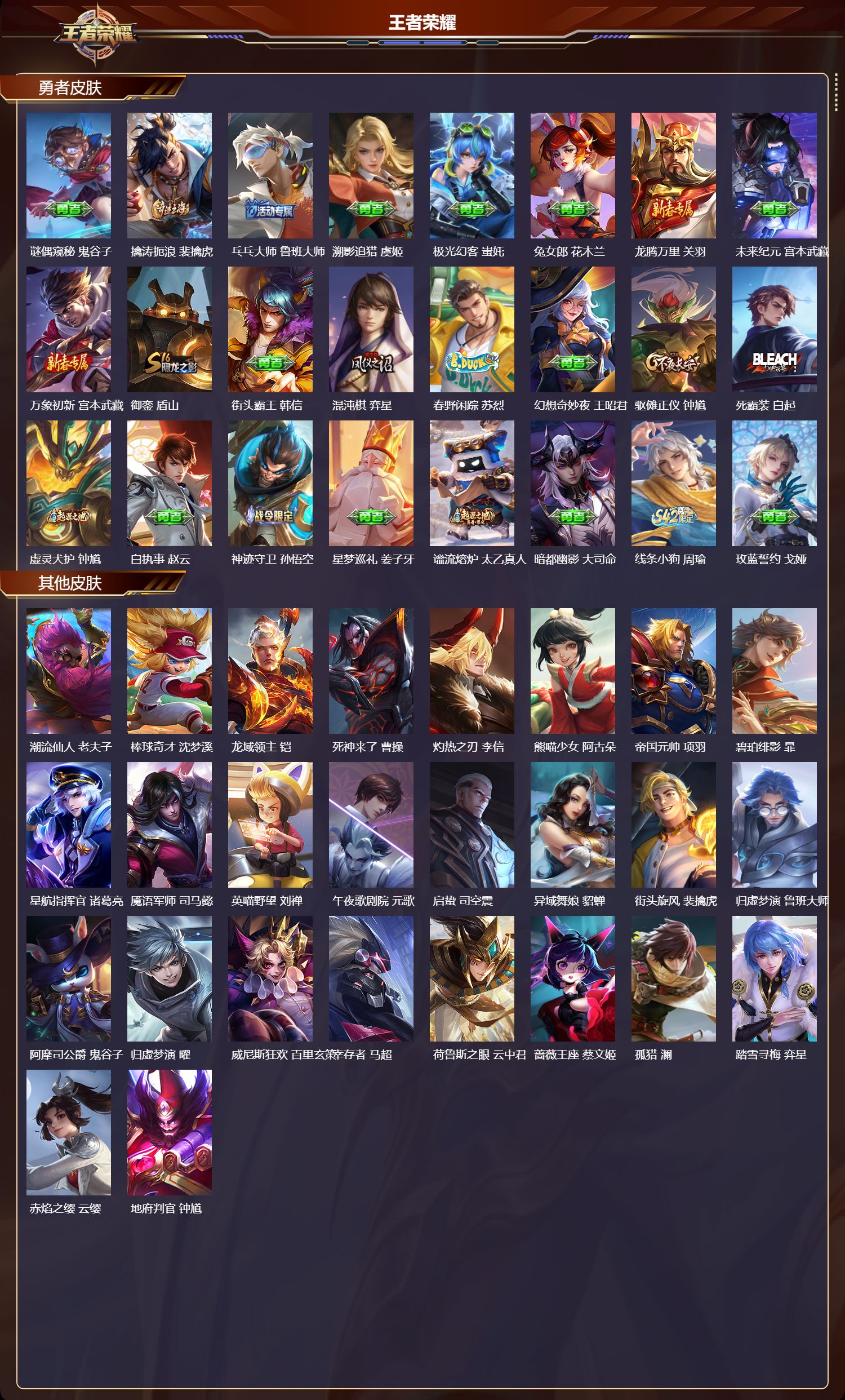 WZQM4246545王者荣耀账号详情图3 WZQM4246545王者荣耀账号详情图3