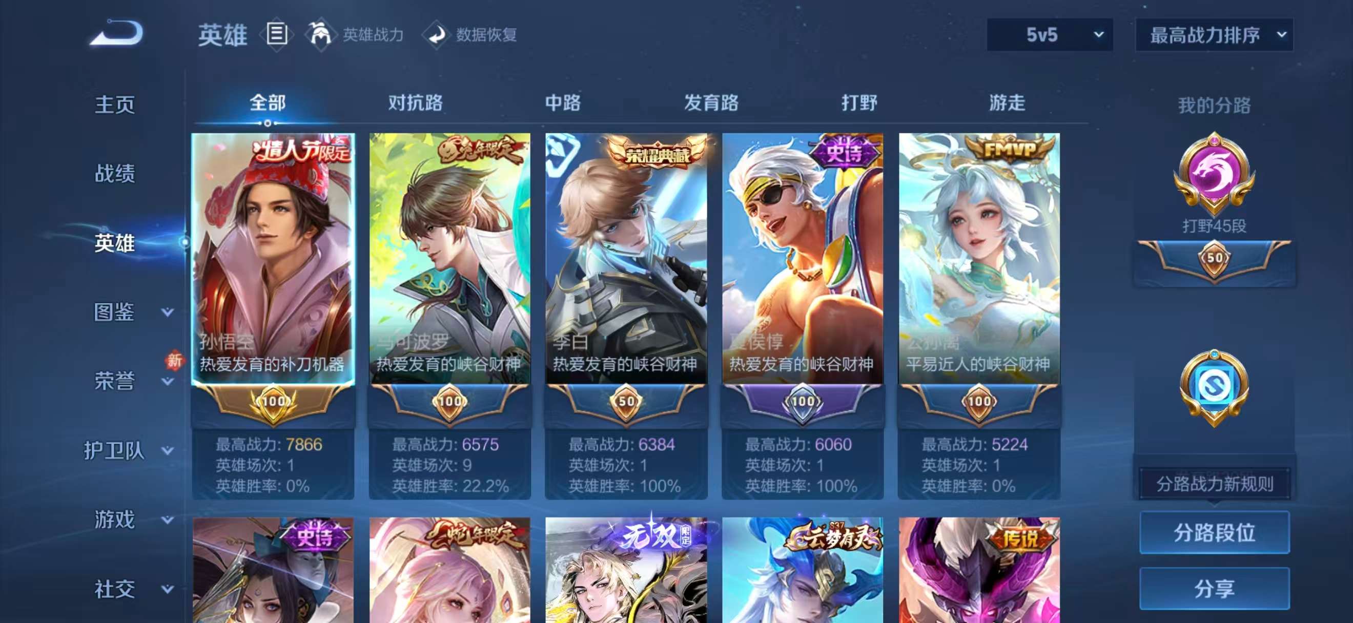 WZCMW4256339王者荣耀账号详情图4