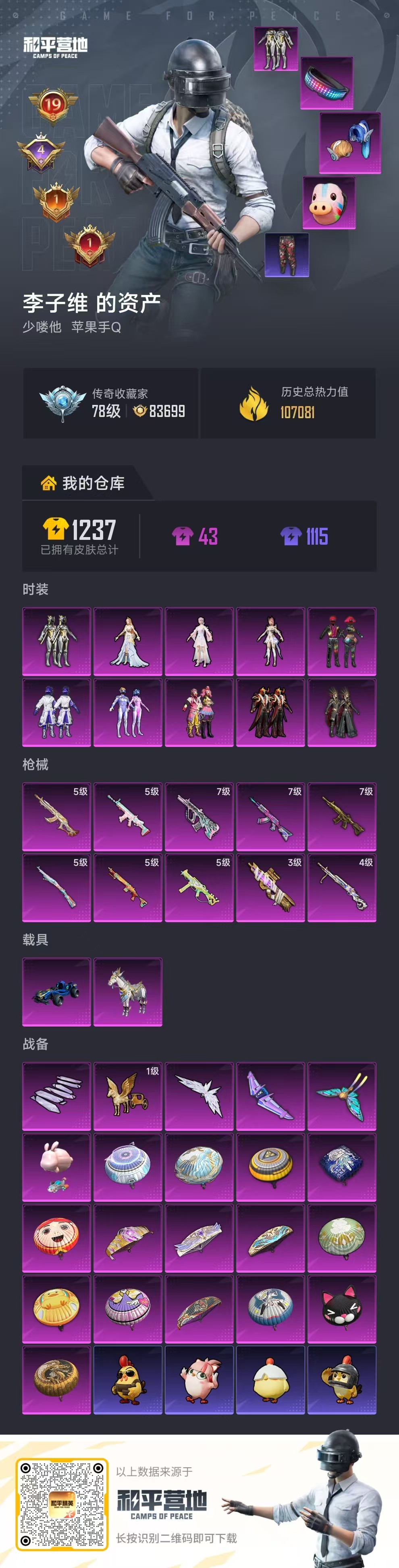 HPCMW4136448和平精英账号详情图2