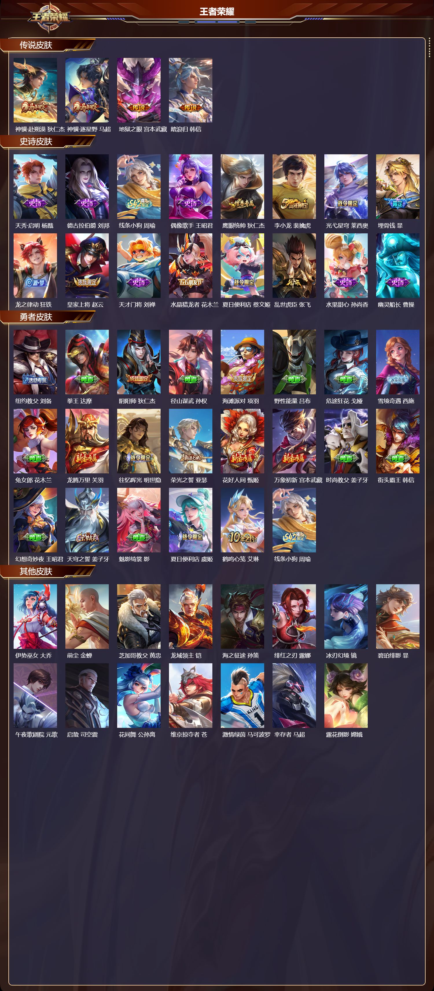 WZMK4246819王者荣耀账号详情图2 WZMK4246819王者荣耀账号详情图2