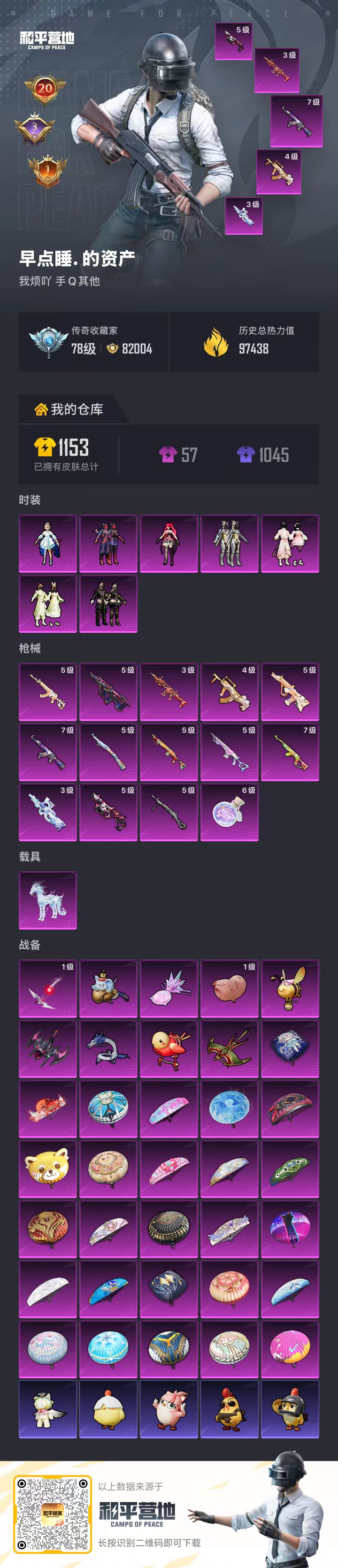 HPSJ4135950和平精英账号详情图2