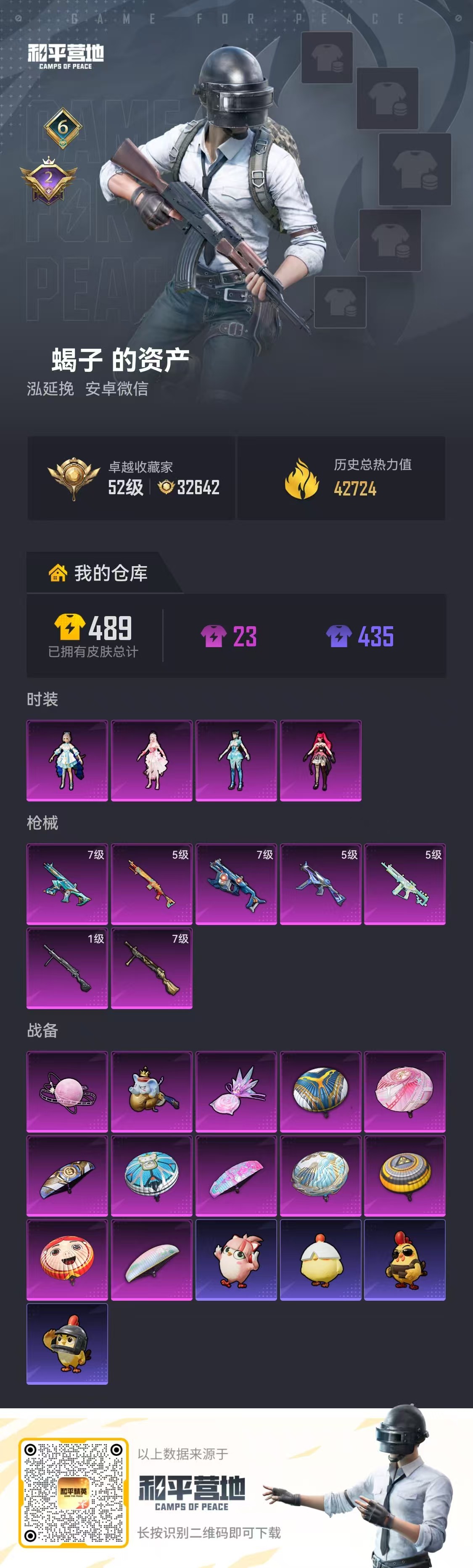 HPSJ4135327和平精英账号详情图2 HPSJ4135327和平精英账号详情图2