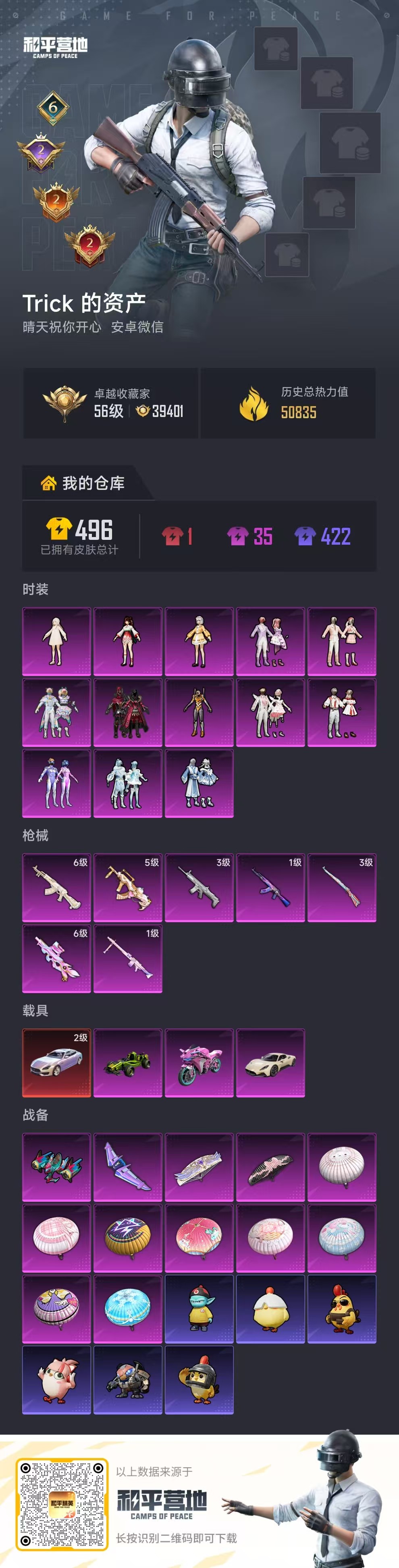 HPSJ4135592和平精英账号详情图2 HPSJ4135592和平精英账号详情图2