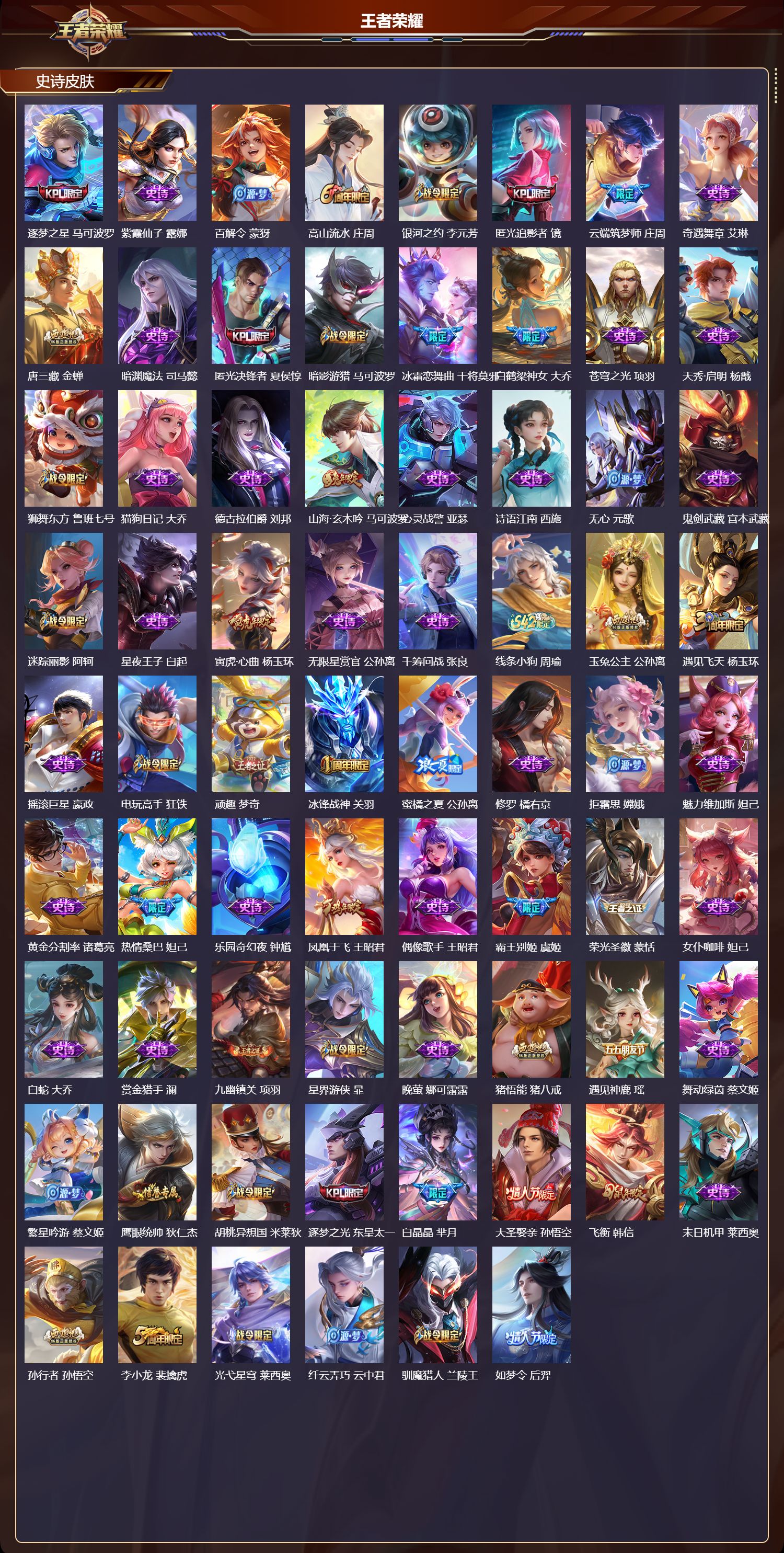 WZQM4246618王者荣耀账号详情图3 WZQM4246618王者荣耀账号详情图3