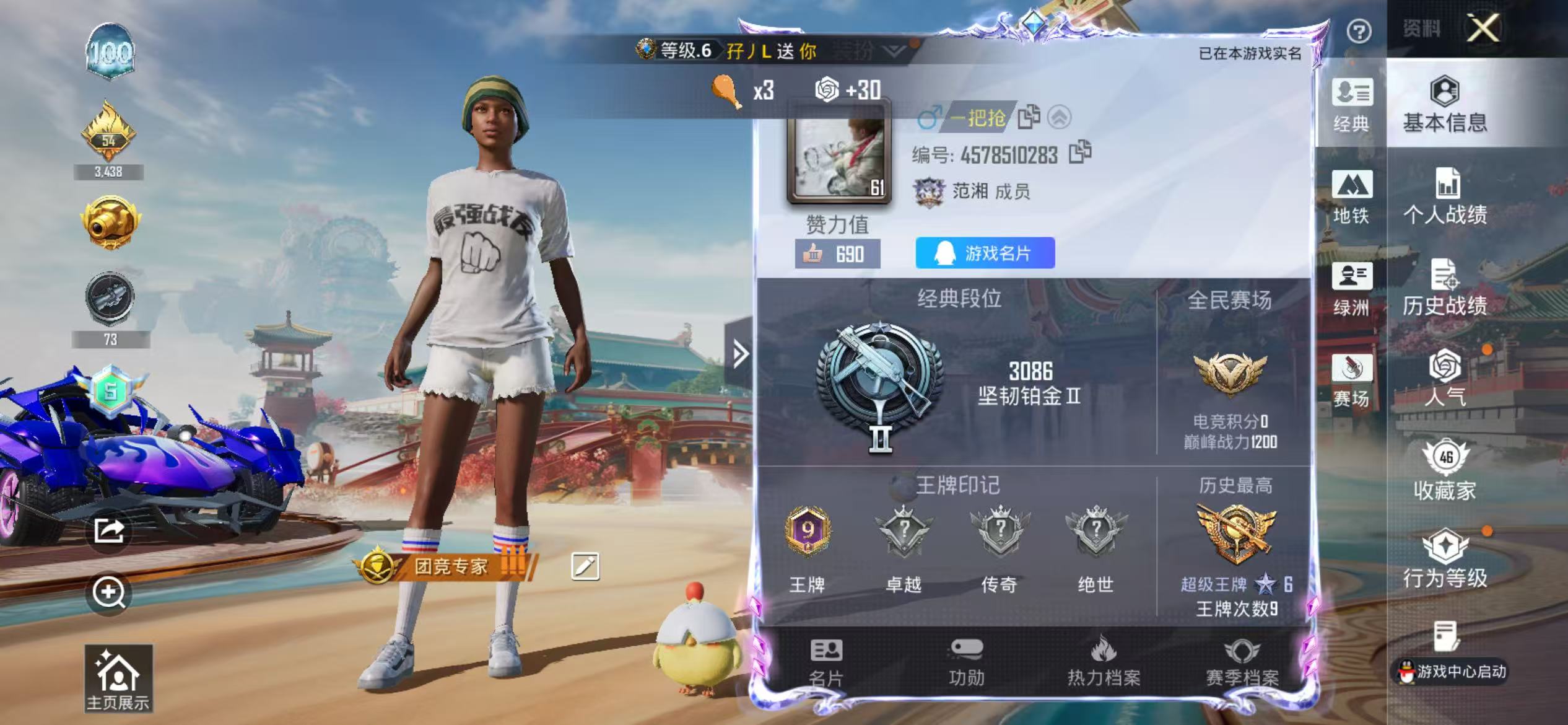 HPSJ4135398和平精英账号详情图3 HPSJ4135398和平精英账号详情图3