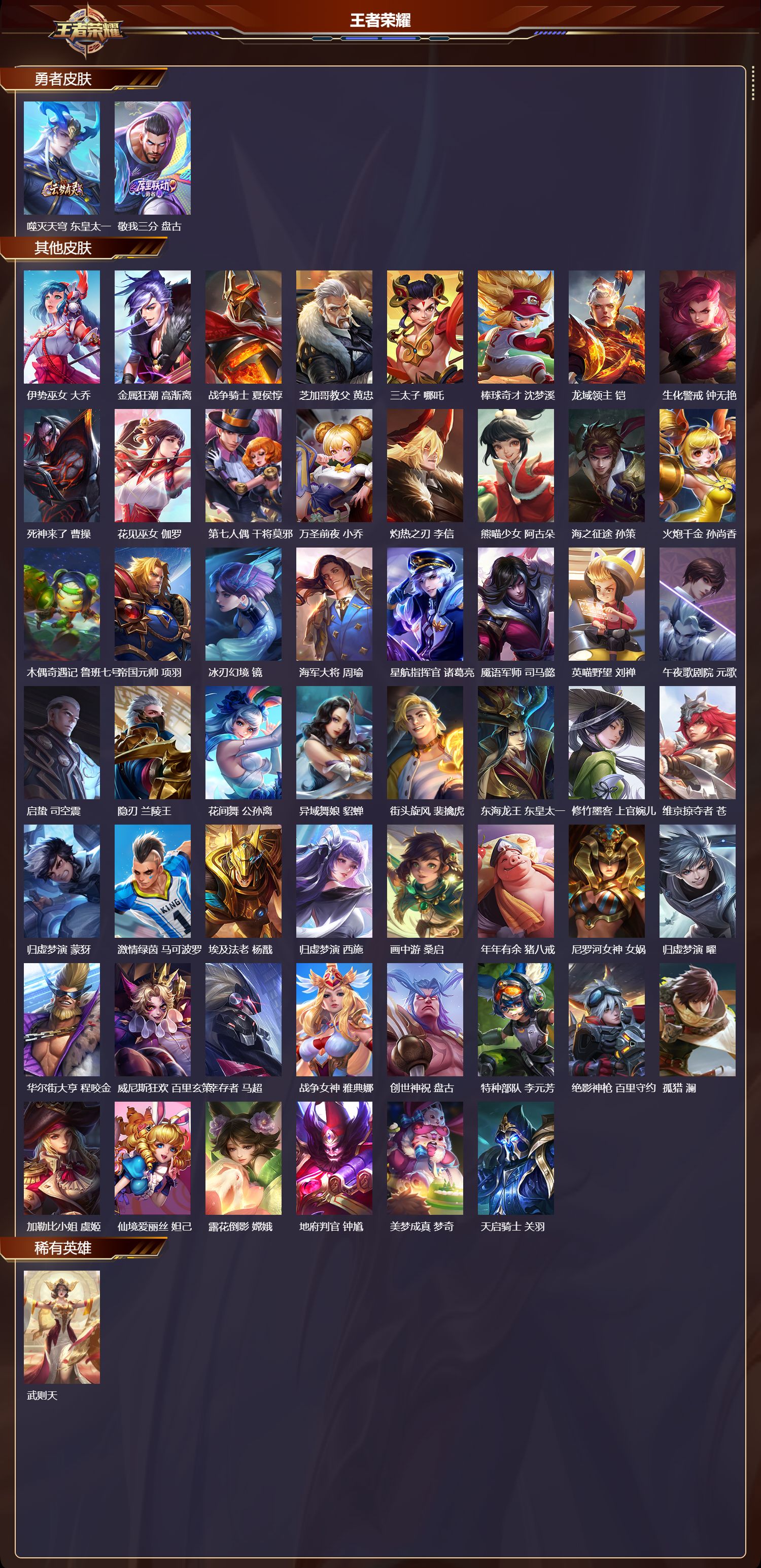 WZQM4246731王者荣耀账号详情图5 WZQM4246731王者荣耀账号详情图5