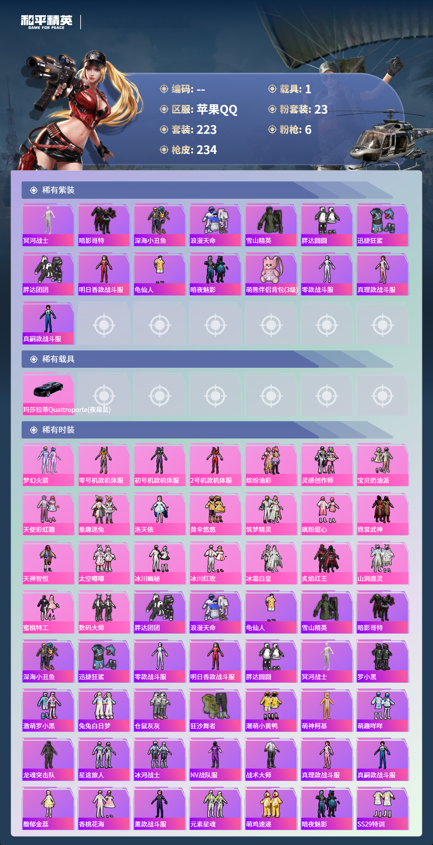 HPCMW4142898和平精英账号详情图2 HPCMW4142898和平精英账号详情图2