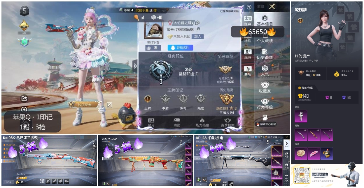 HPSJ4135958和平精英账号详情图4 HPSJ4135958和平精英账号详情图4