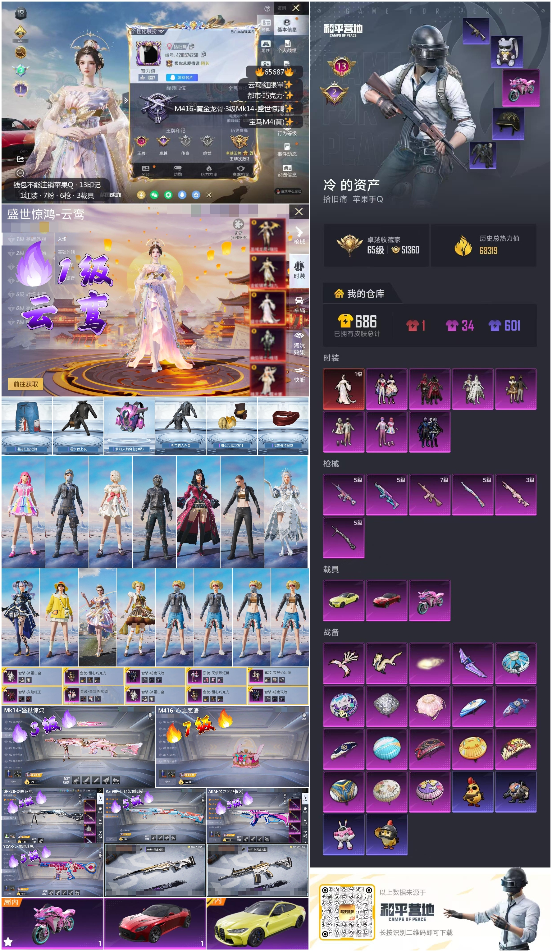 HPSJ4135461和平精英账号详情图4 HPSJ4135461和平精英账号详情图4