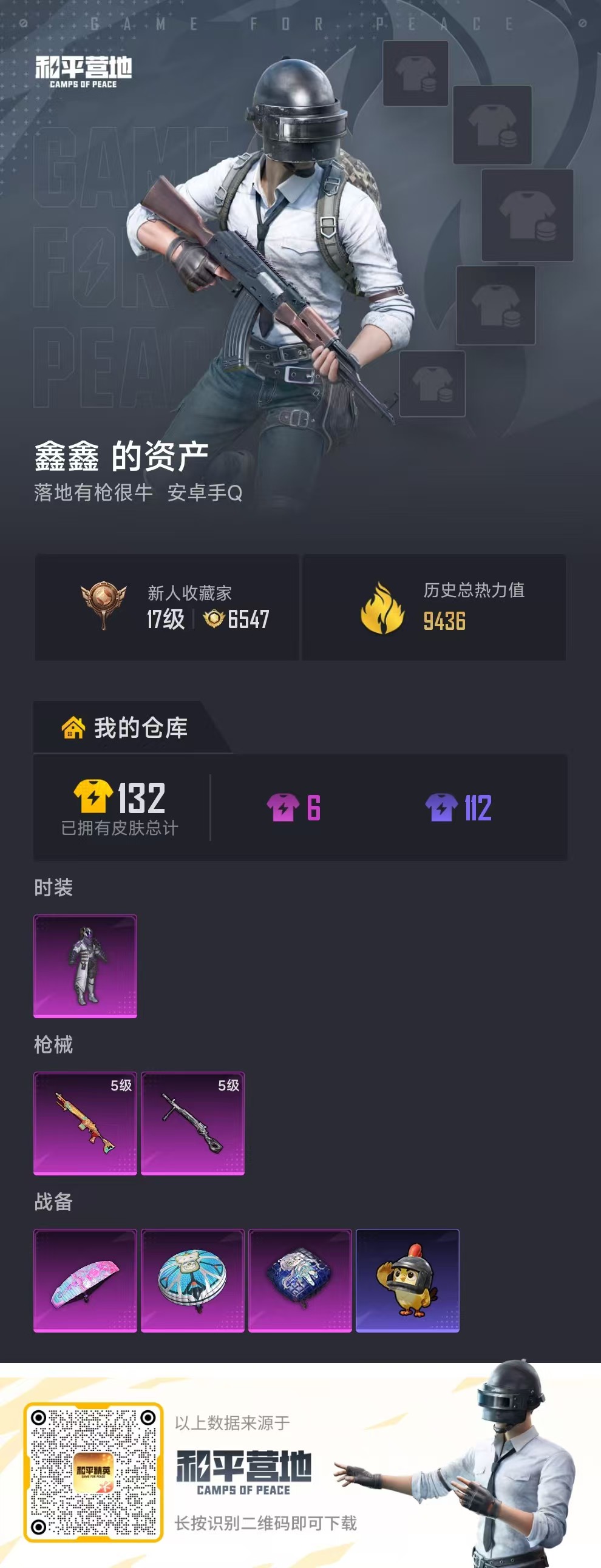 HPCMW4136416和平精英账号详情图2