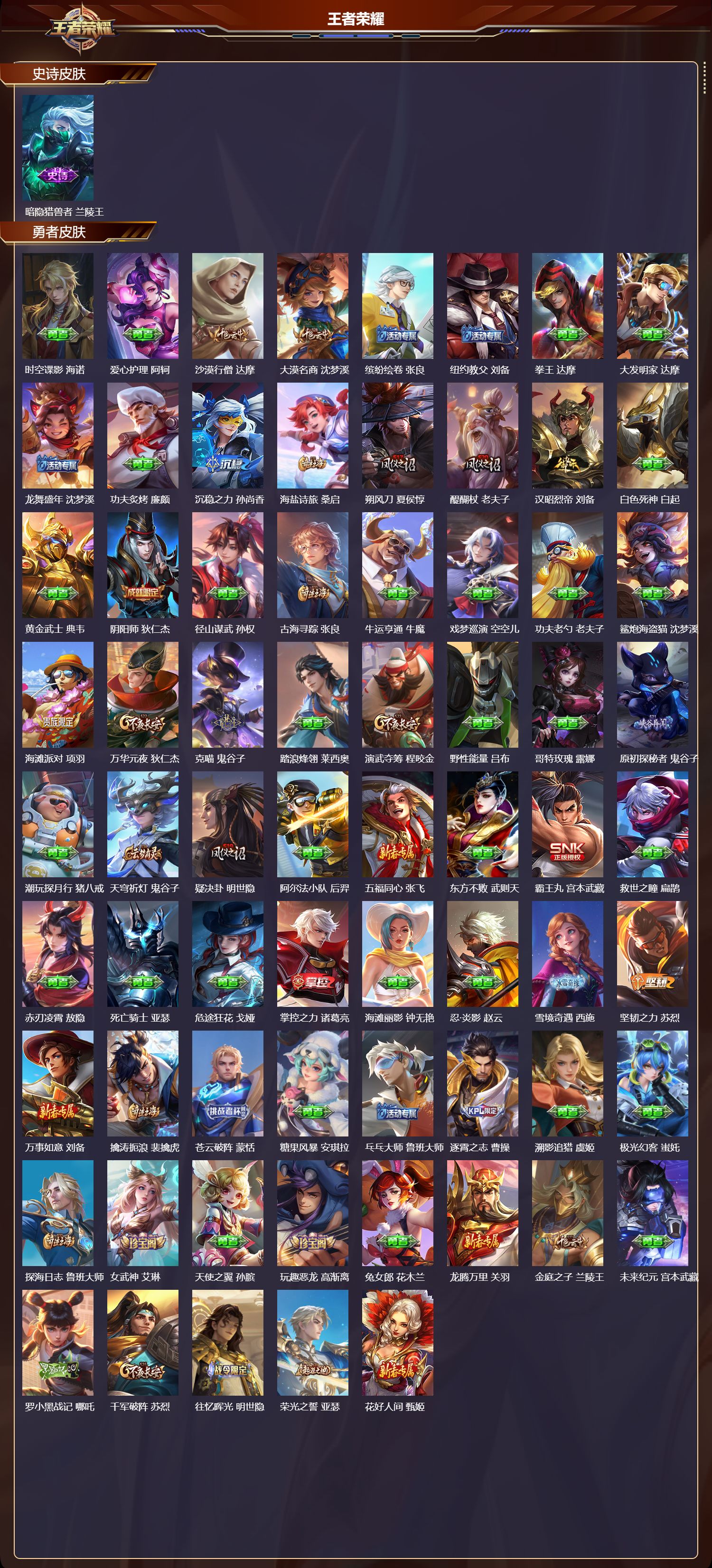 WZCMW4256533王者荣耀账号详情图8