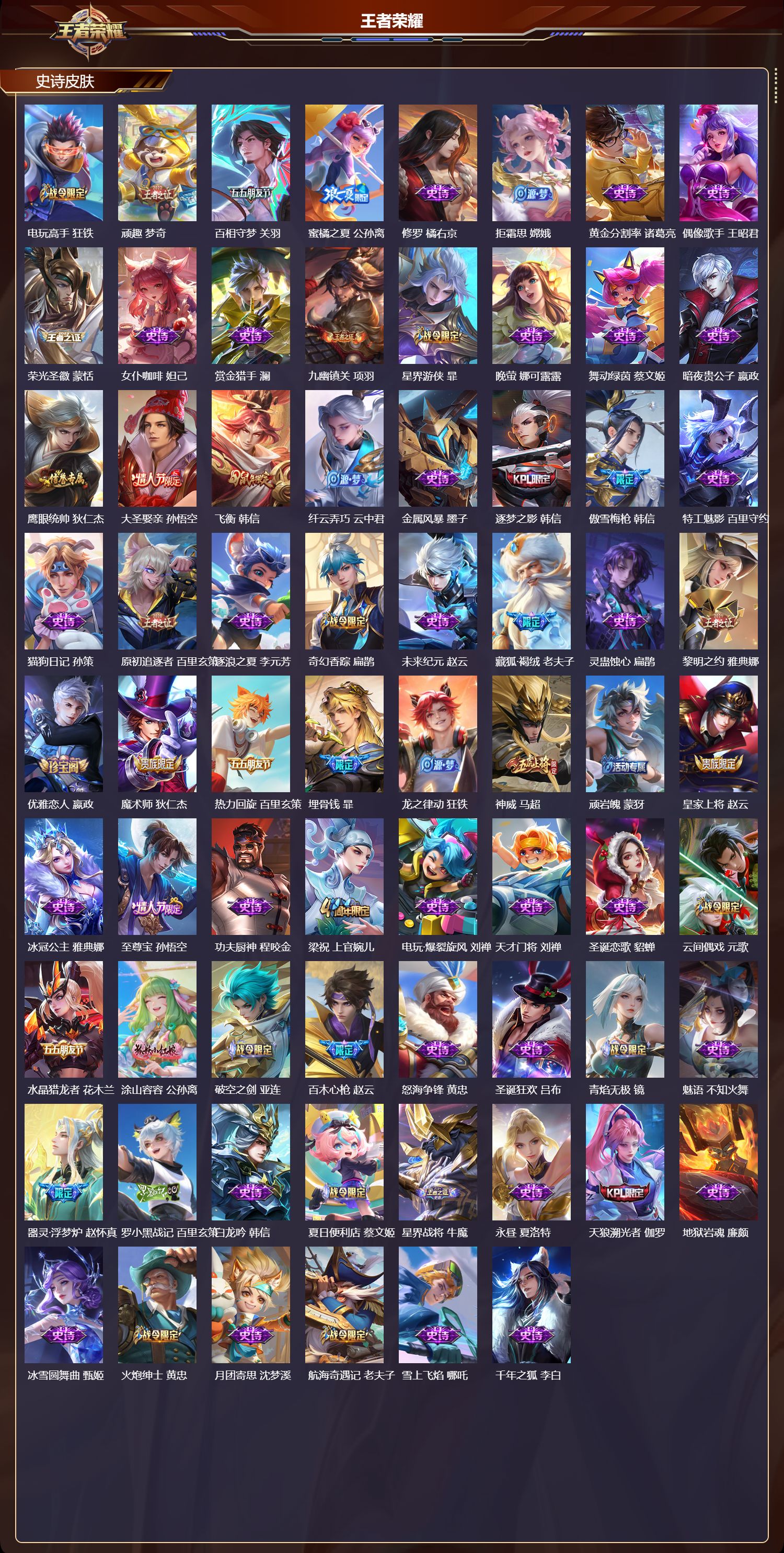 WZCMW4256548王者荣耀账号详情图8