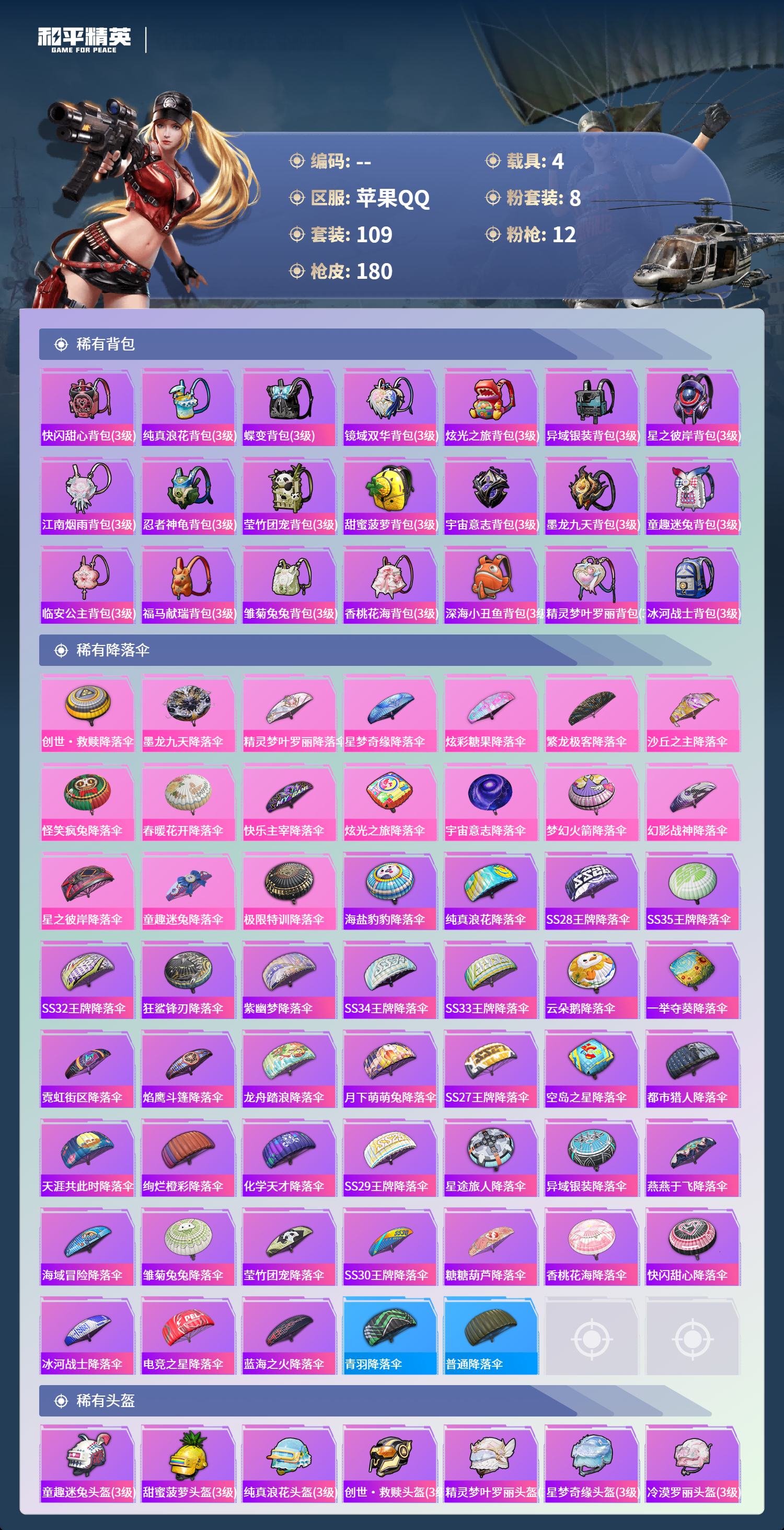 HPCMW4142930和平精英账号详情图6