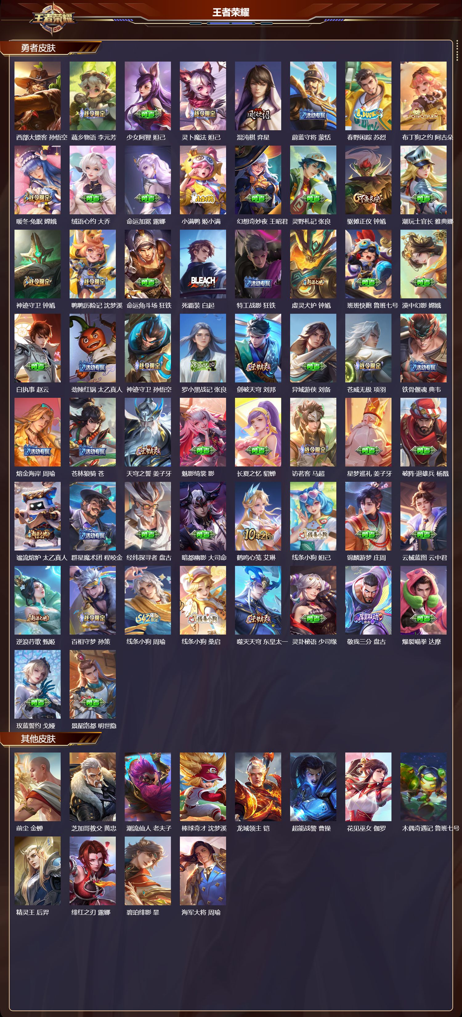 WZCMW4256303王者荣耀账号详情图9