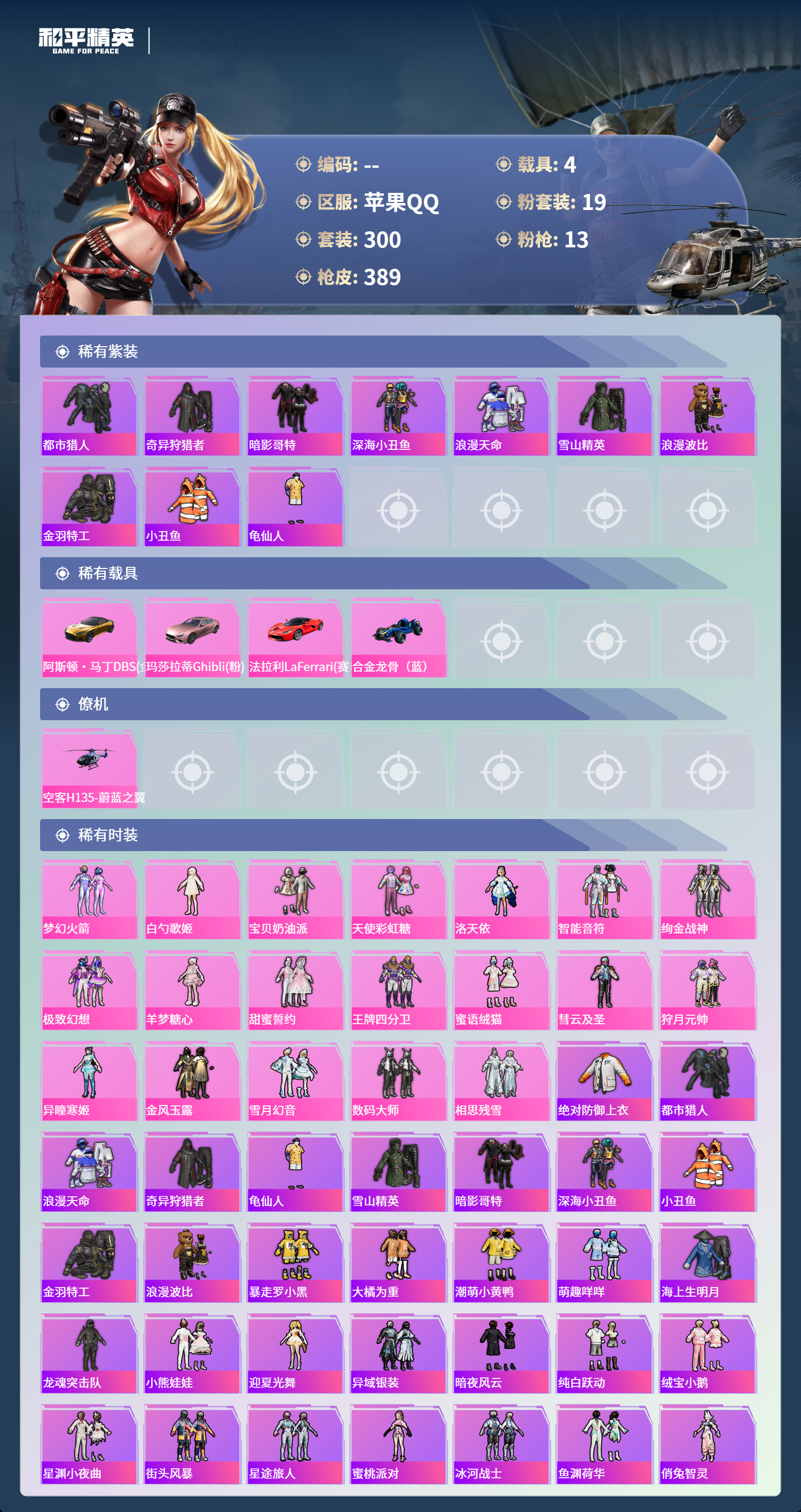 HPCMW4142954和平精英账号详情图2 HPCMW4142954和平精英账号详情图2