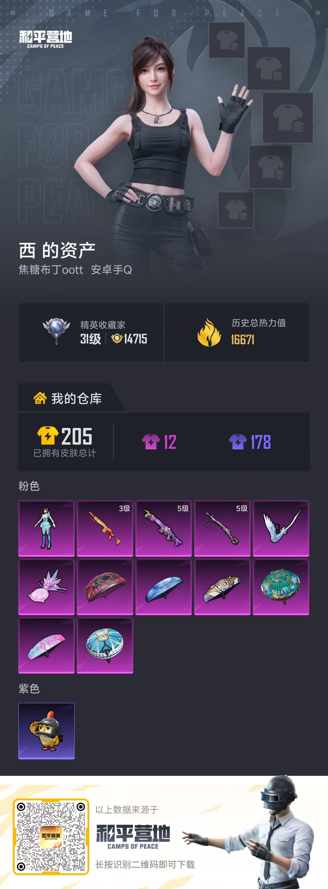 HPCMW4138255和平精英账号详情图2 HPCMW4138255和平精英账号详情图2