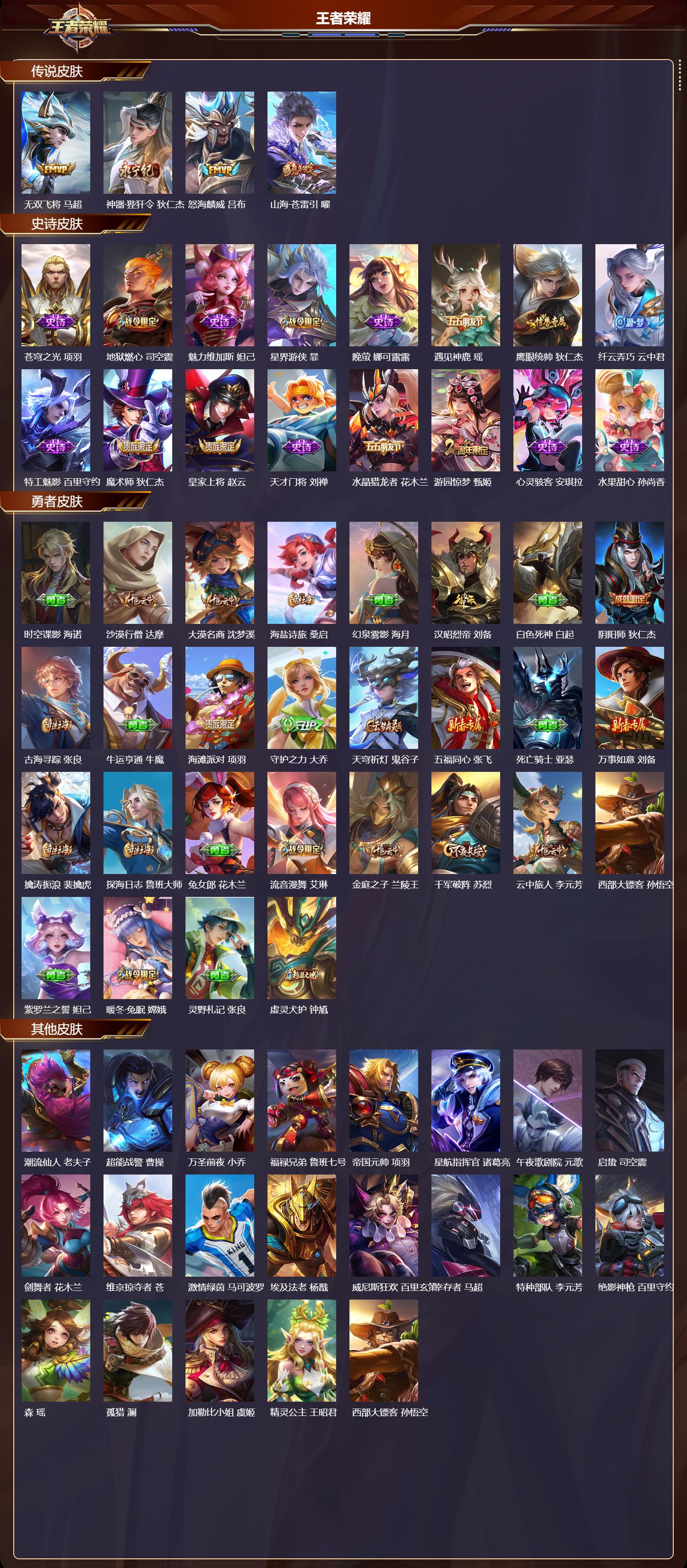 WZCMW4256543王者荣耀账号详情图6