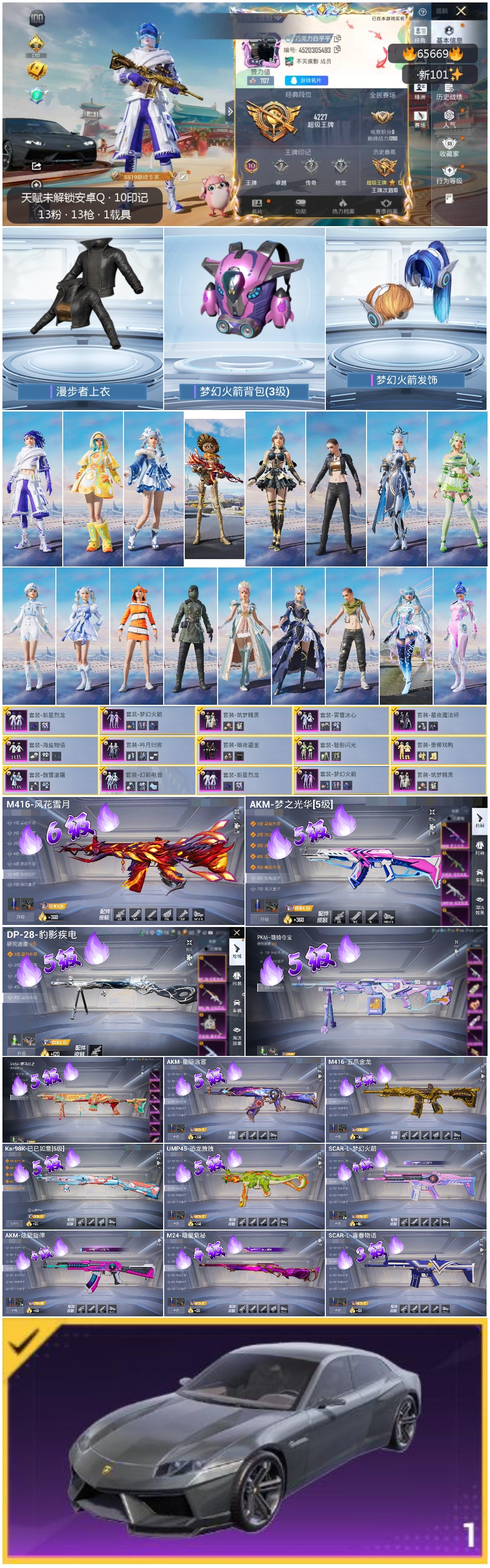 HPCMW4136427和平精英账号详情图4