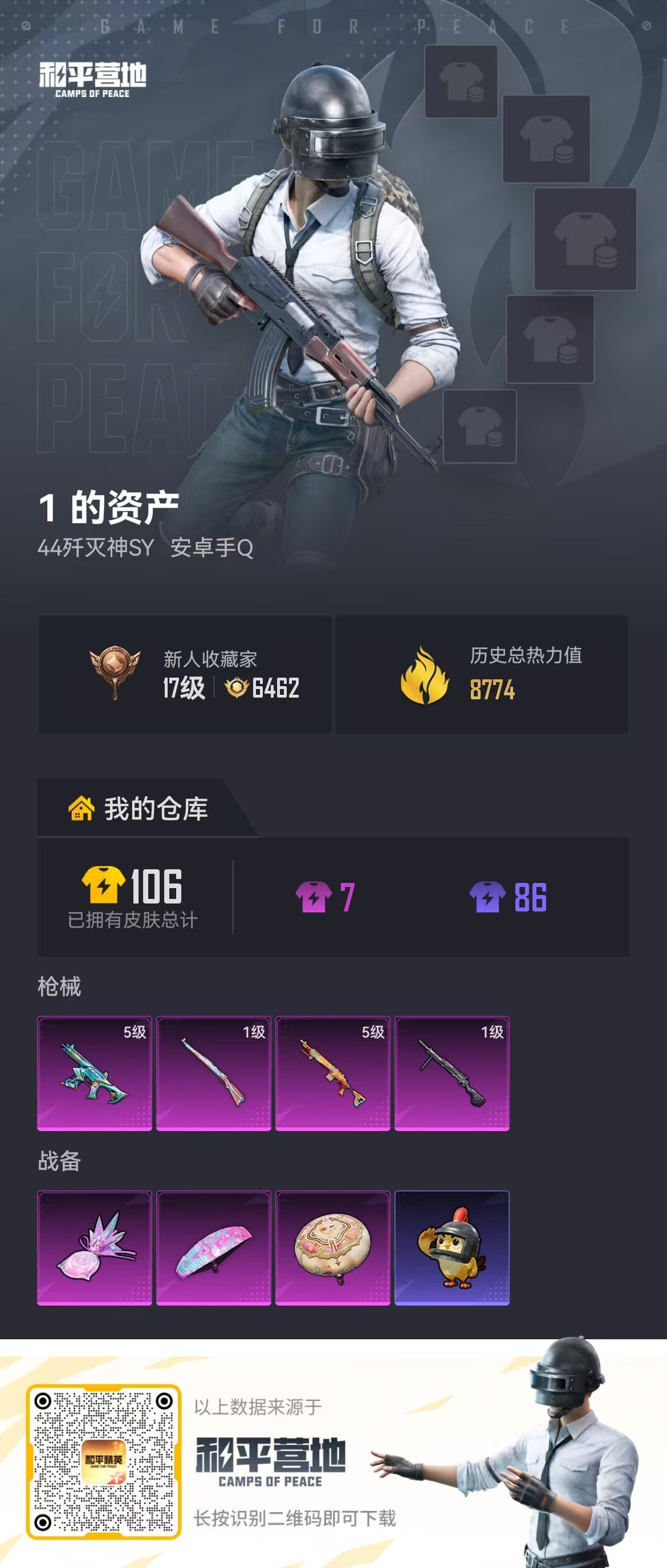 HPCMW4138270和平精英账号详情图2